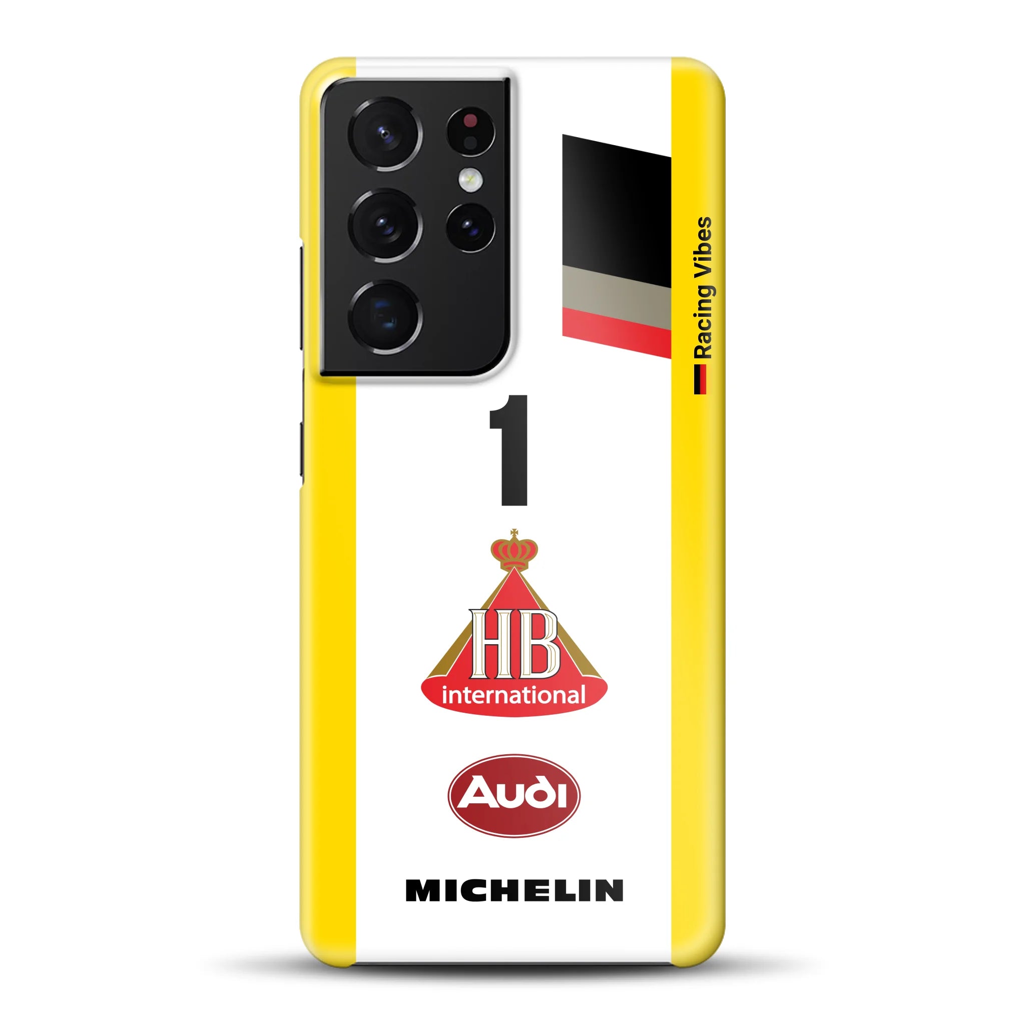 Audi Quattro S1 E2 Gruppe B Livery - Individuelle Hardcase Hülle für Samsung