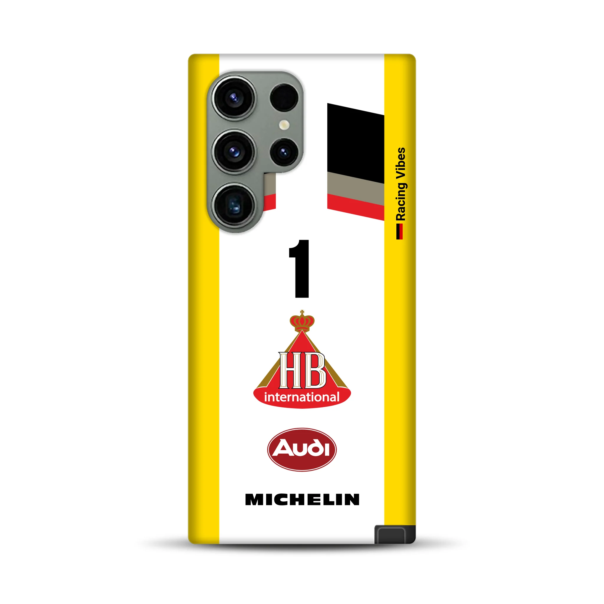 Audi Quattro S1 E2 Gruppe B Livery - Individuelle Premium Hülle für Samsung