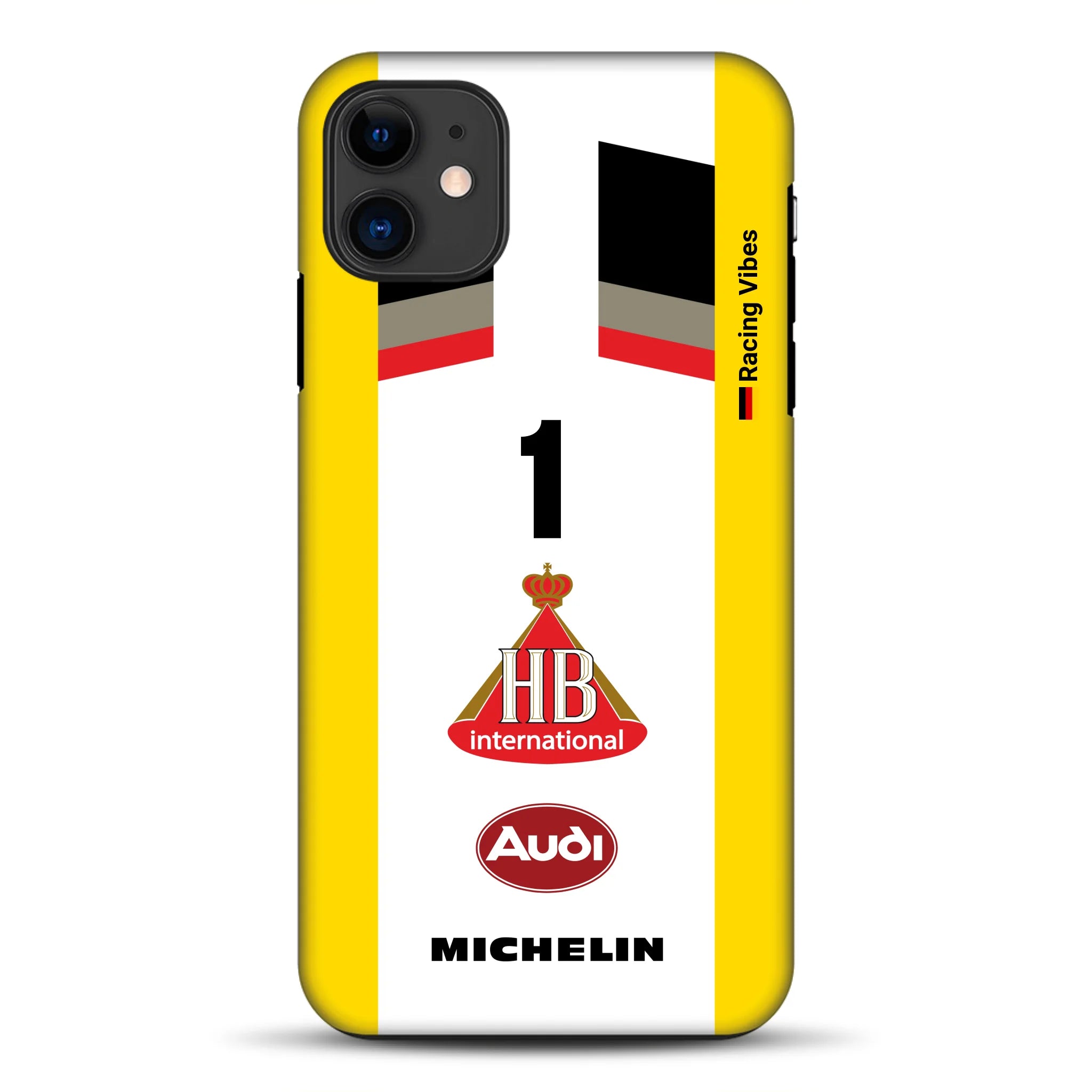 Audi Quattro S1 E2 Gruppe B Livery - Individuelle Premium Hülle für iPhone