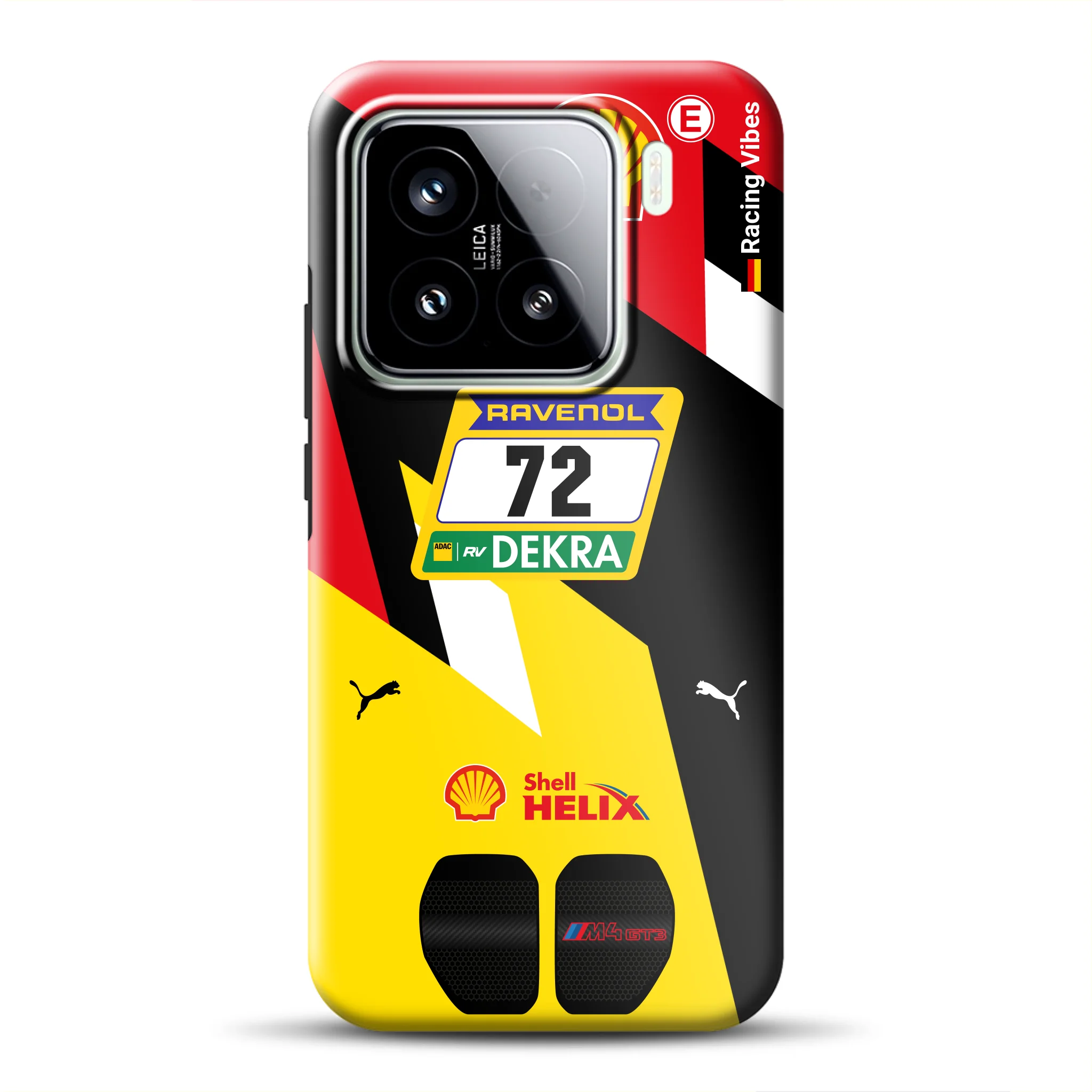 RMG M4 GT3 #72 Nürburgring 24h Qualifiers 2024 Livery – Individuelle Premium Hülle für Xiaomi