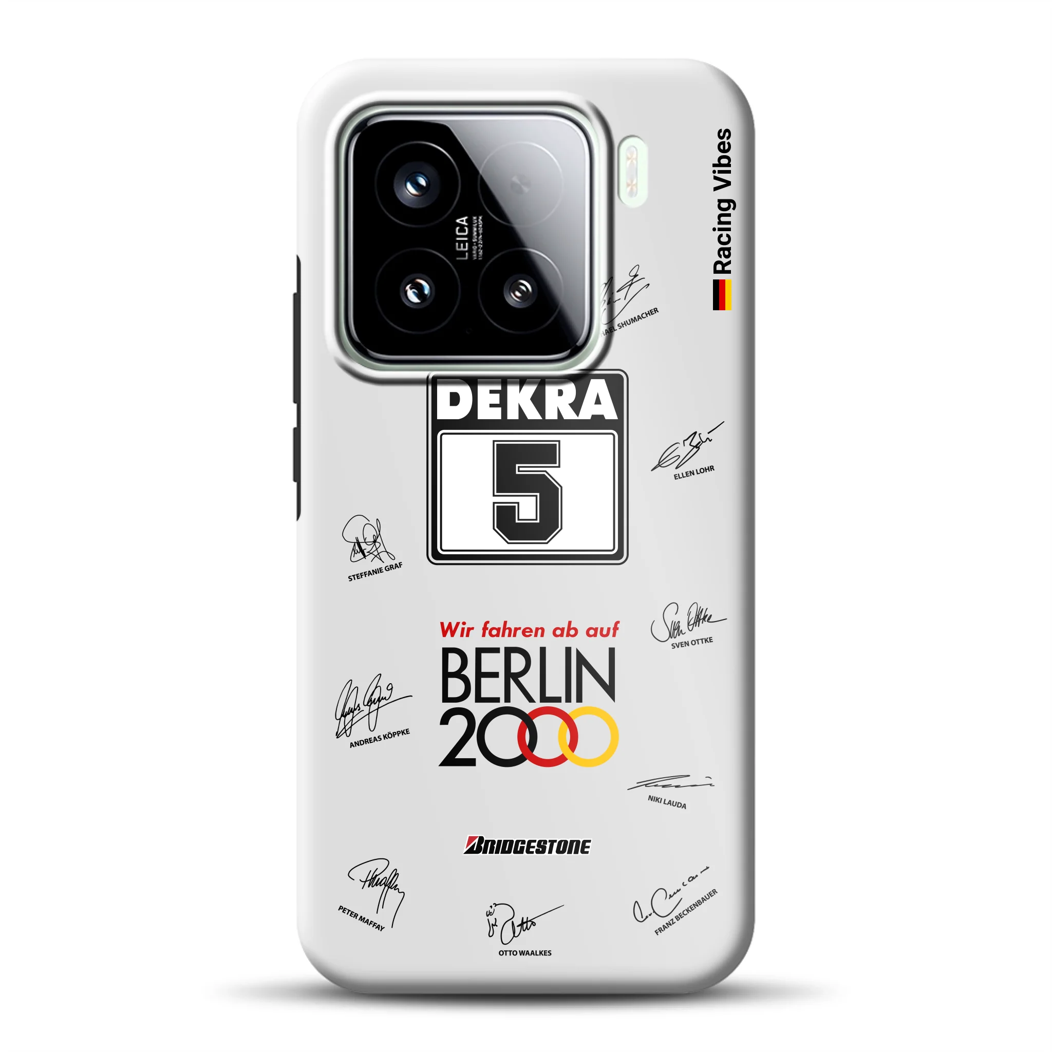 190E DTM 1992 Berlin 2000 Ellen Lohr Livery – Individuelle Premium Hülle für Xiaomi