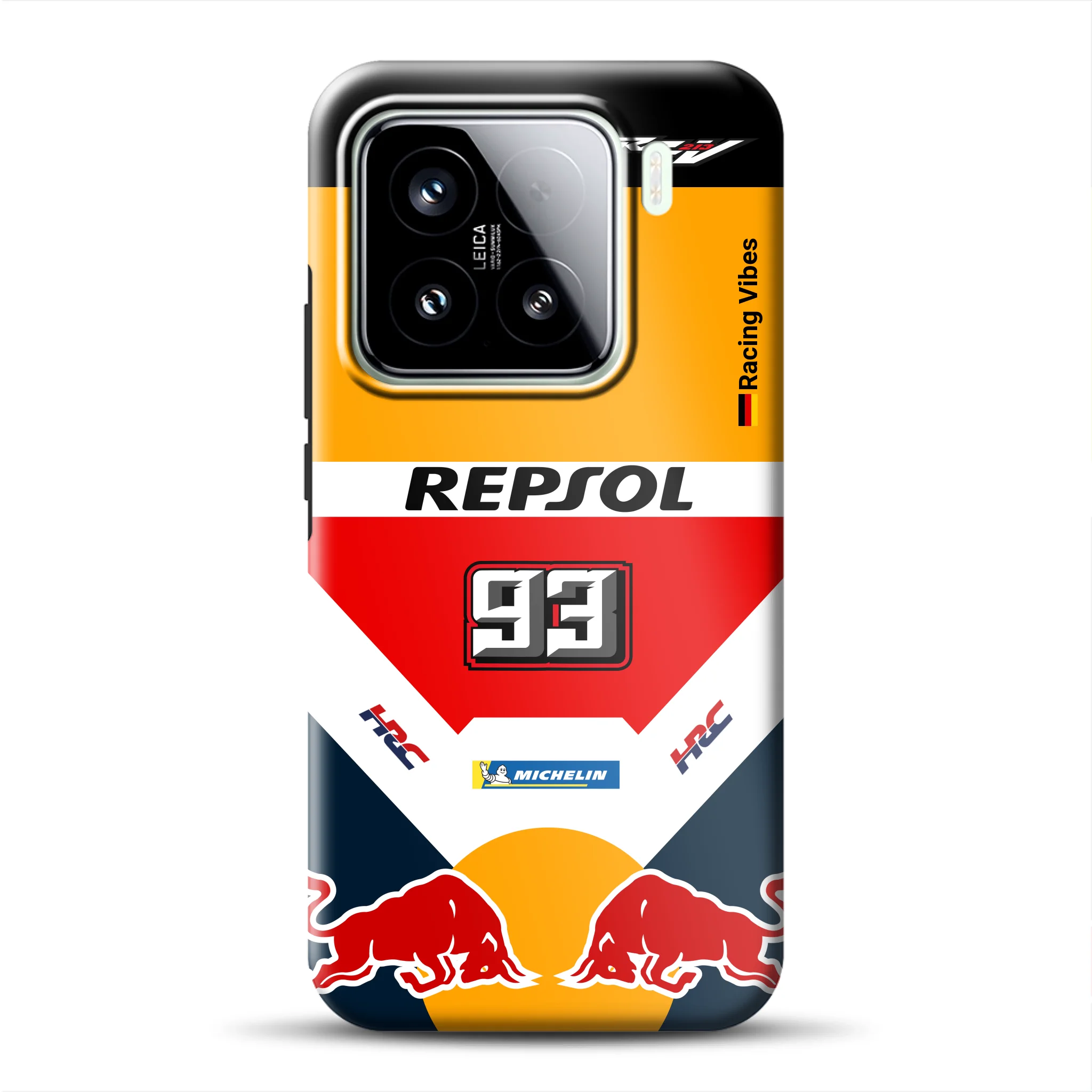 RC213V MotoGP Marc Márquez 2019 Champion Livery – Individuelle Premium Hülle für Xiaomi