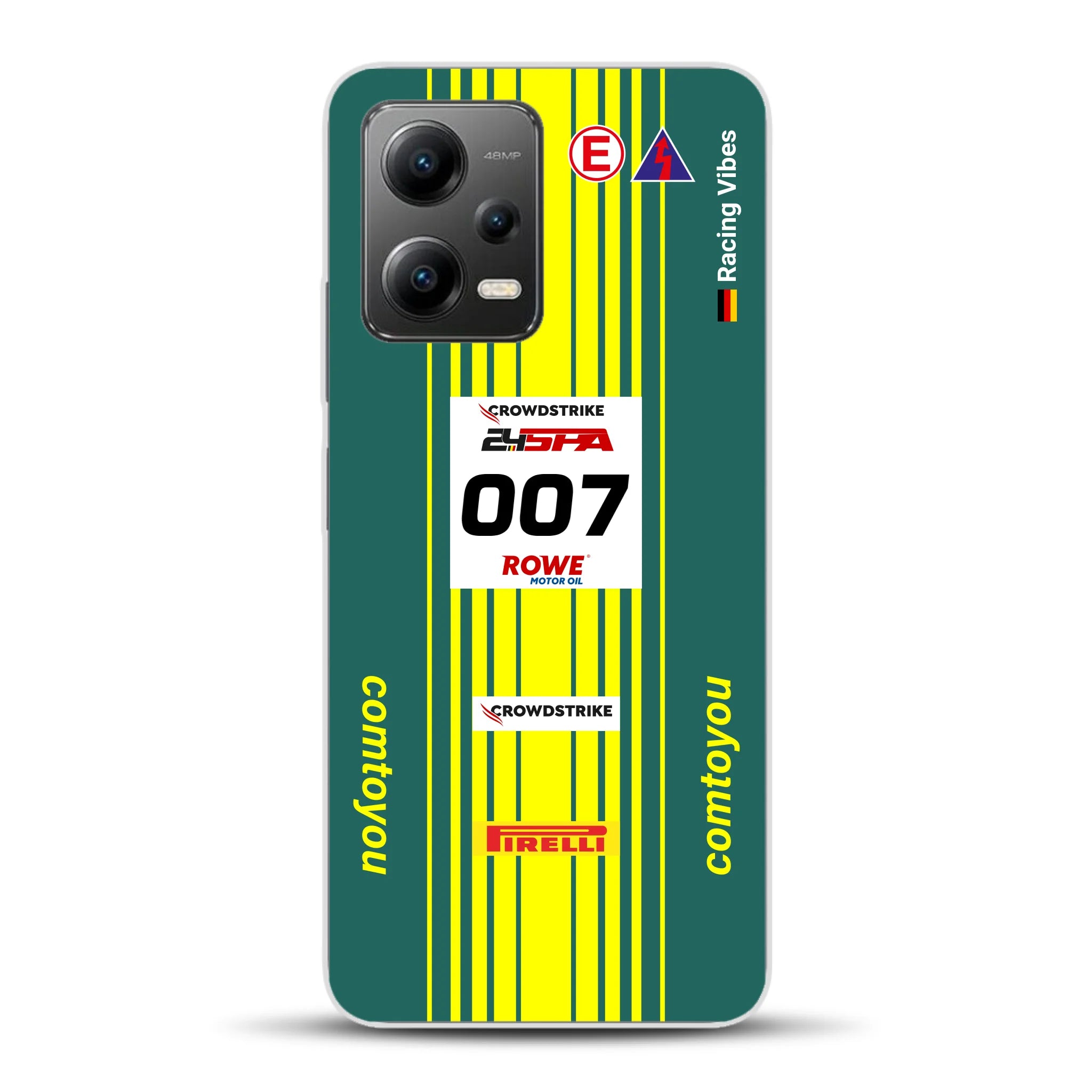 Vantage AMR GT3 Evo #007 Livery - Housse de téléphone portable personnalisée pour Xiaomi
