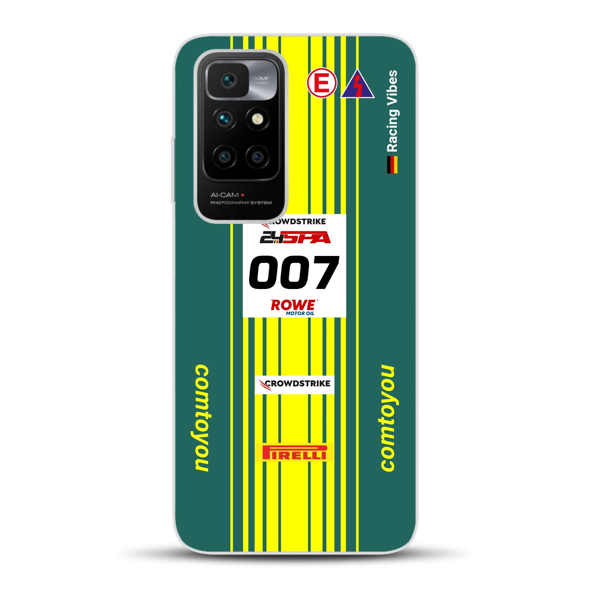 Vantage AMR GT3 Evo #007 Livery - Housse de téléphone portable personnalisée pour Xiaomi