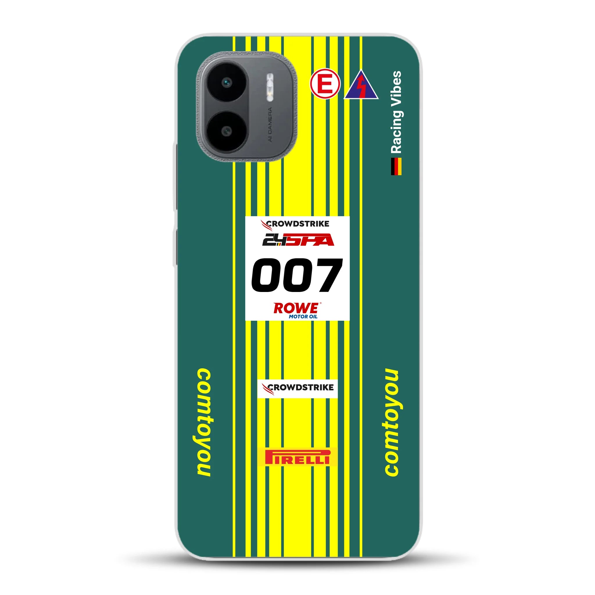 Vantage AMR GT3 Evo #007 Livery - Housse de téléphone portable personnalisée pour Xiaomi