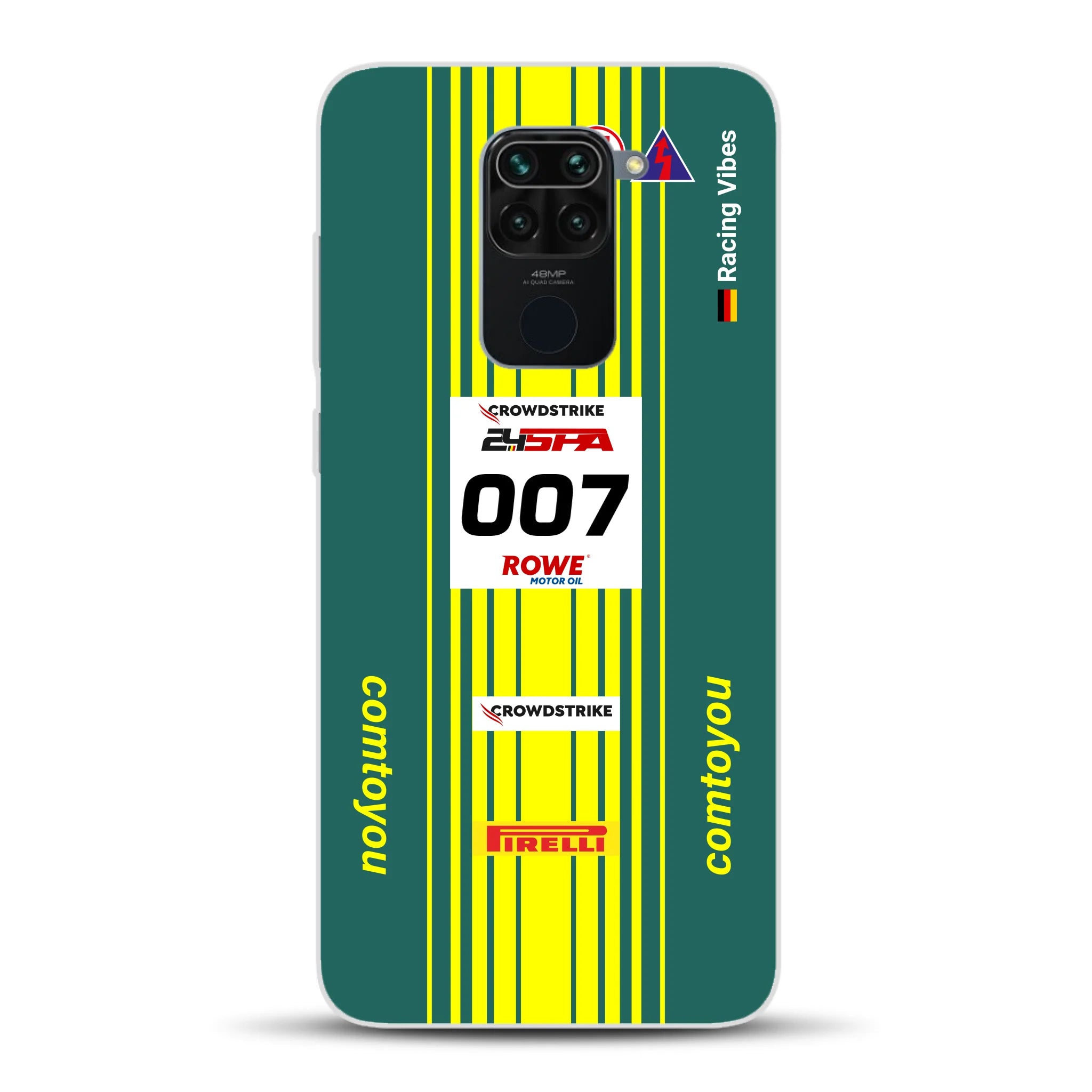 Vantage AMR GT3 Evo #007 Livery - Custodia per cellulare personalizzata per Xiaomi