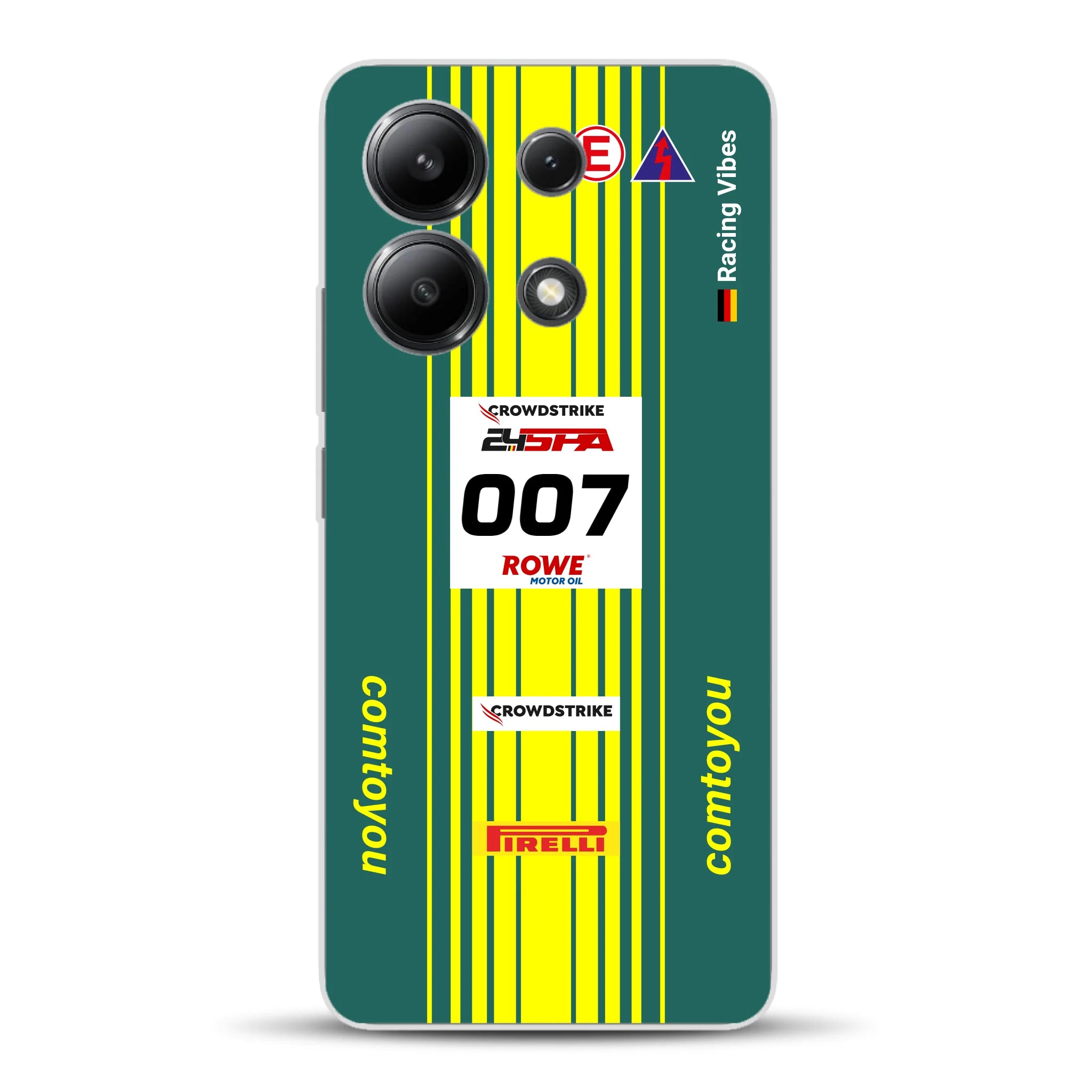 Vantage AMR GT3 Evo #007 Livery - Housse de téléphone portable personnalisée pour Xiaomi