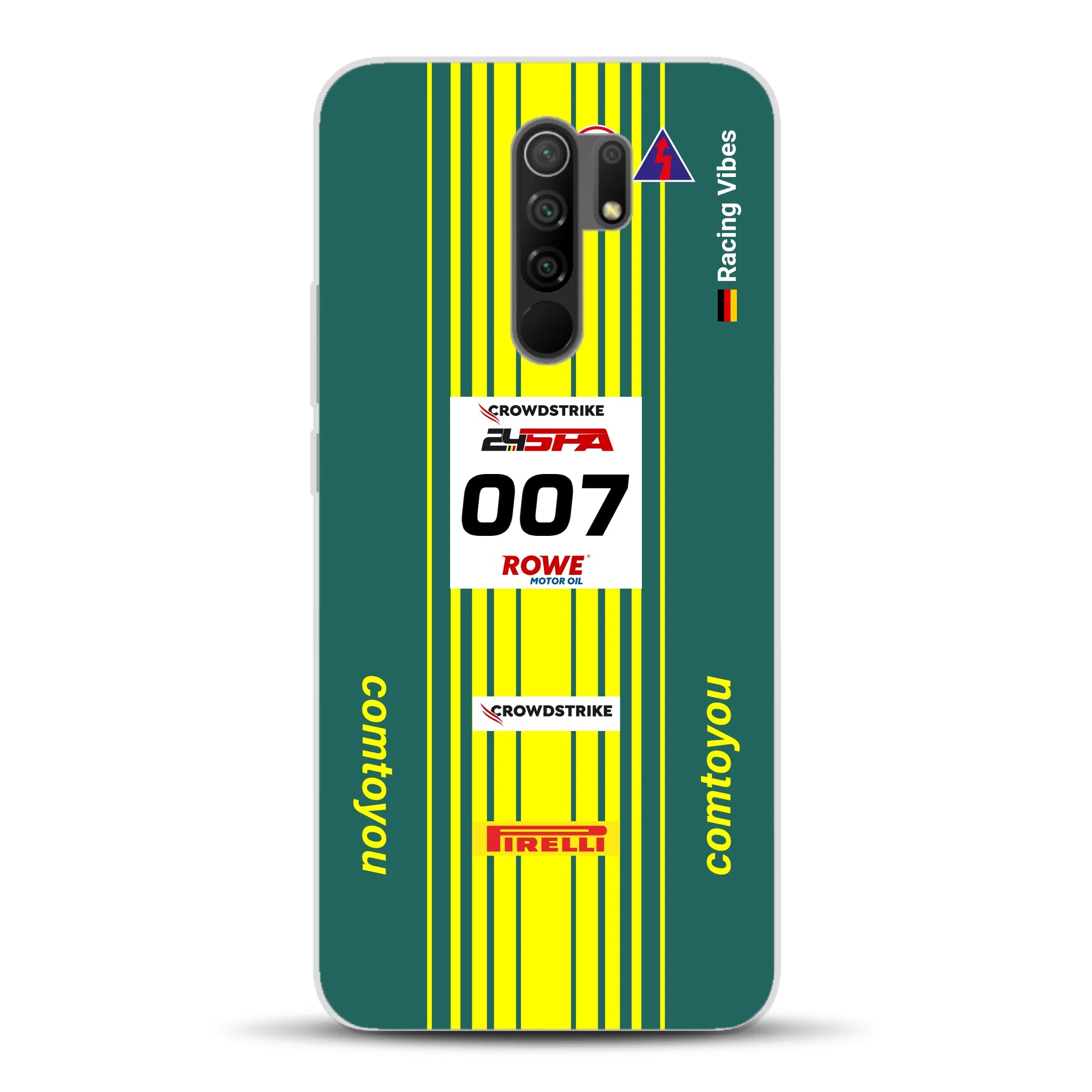 Vantage AMR GT3 Evo #007 Livery - Custodia per cellulare personalizzata per Xiaomi