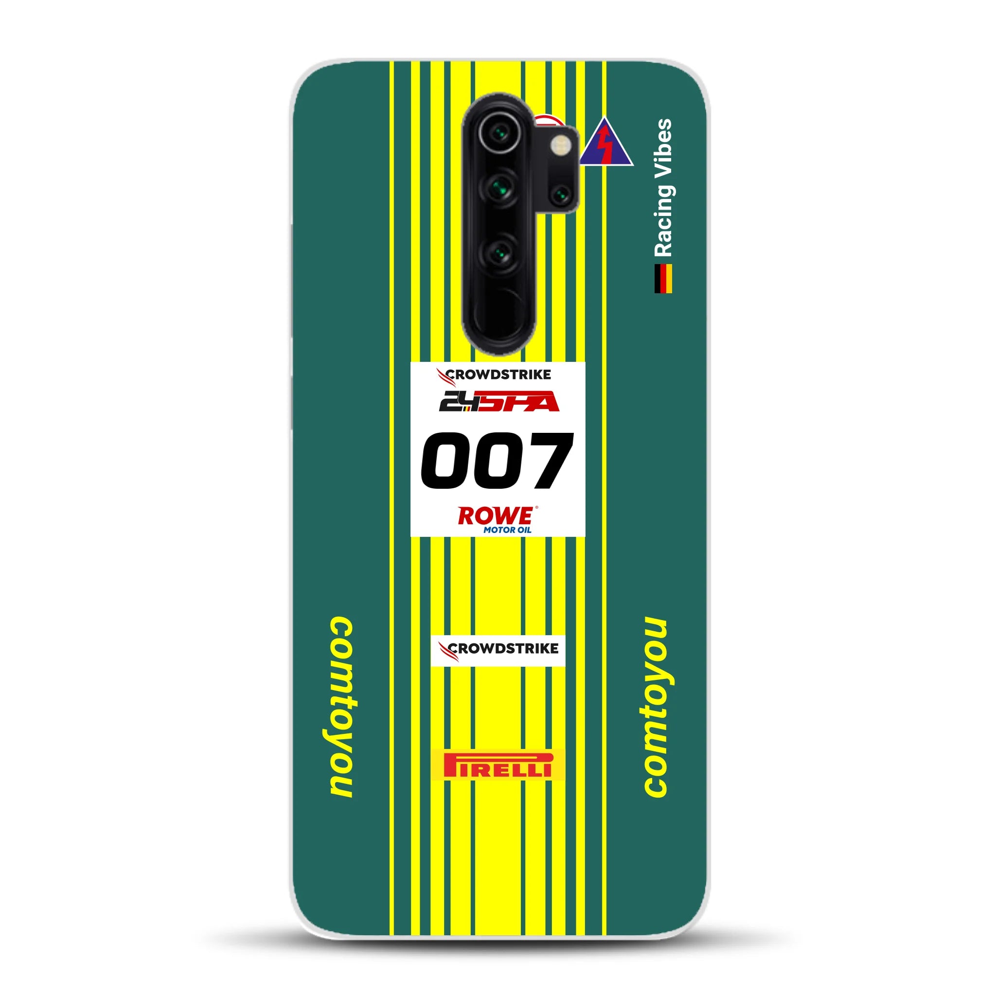 Vantage AMR GT3 Evo #007 Livery - Housse de téléphone portable personnalisée pour Xiaomi