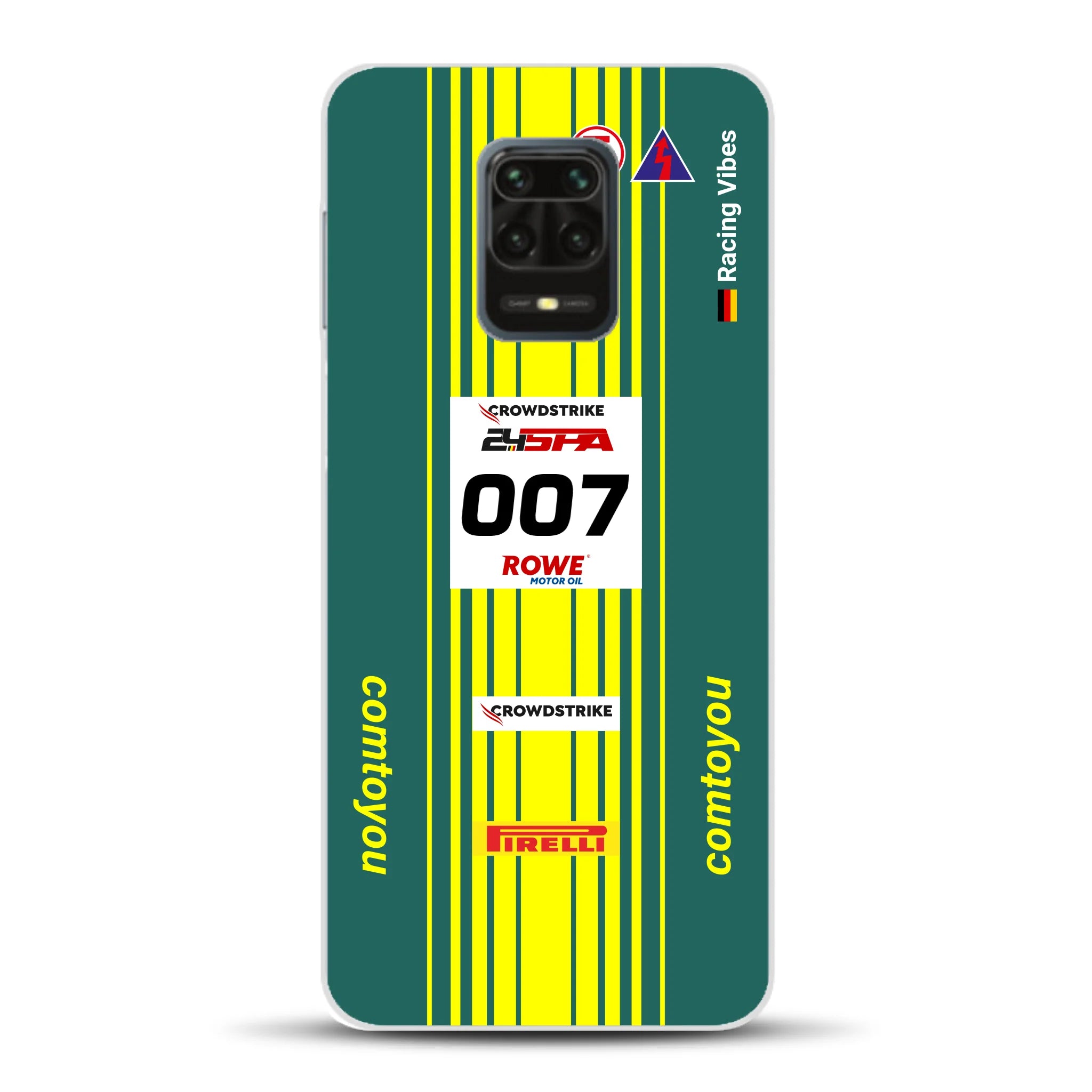 Vantage AMR GT3 Evo #007 Livery - Housse de téléphone portable personnalisée pour Xiaomi