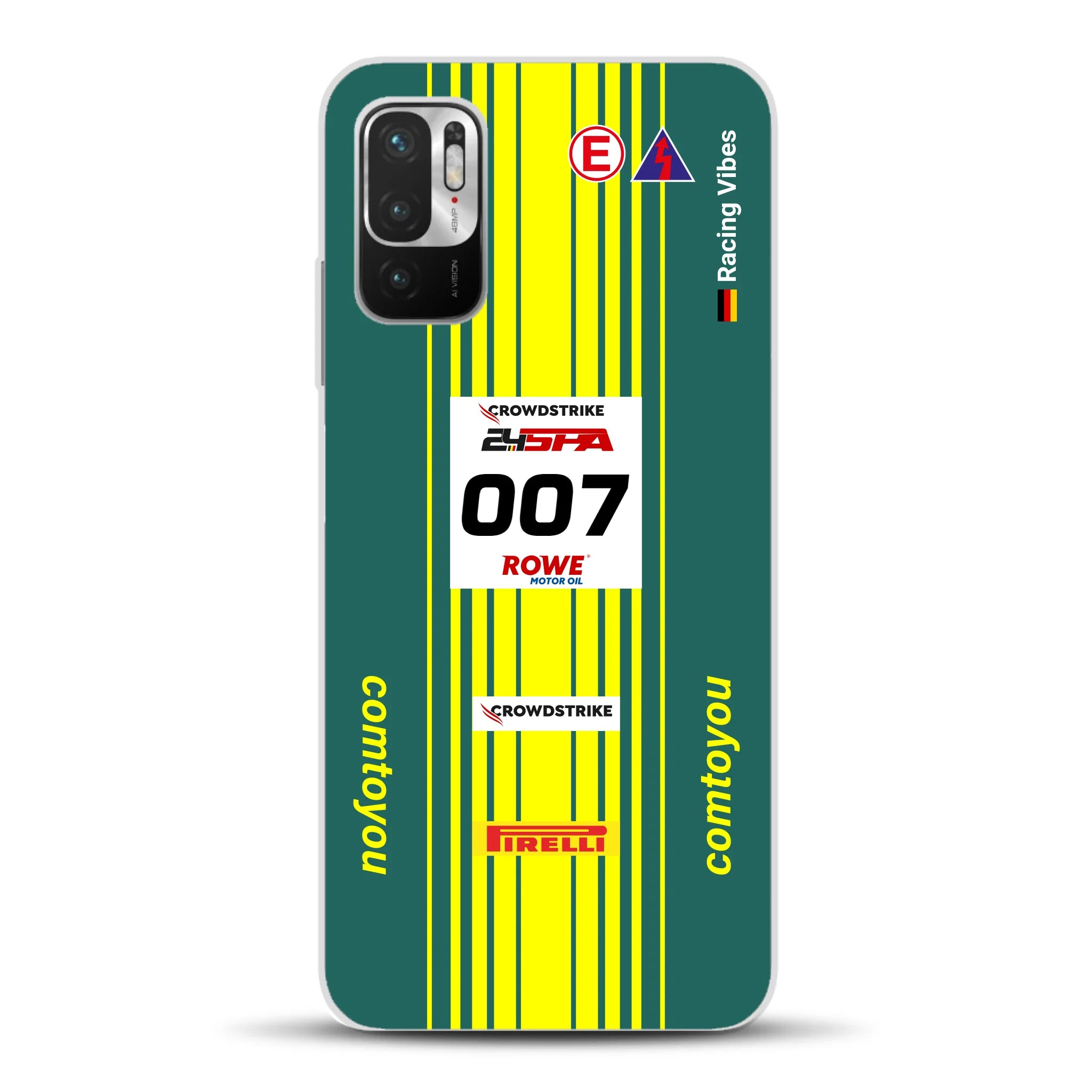 Vantage AMR GT3 Evo #007 Livery - Housse de téléphone portable personnalisée pour Xiaomi