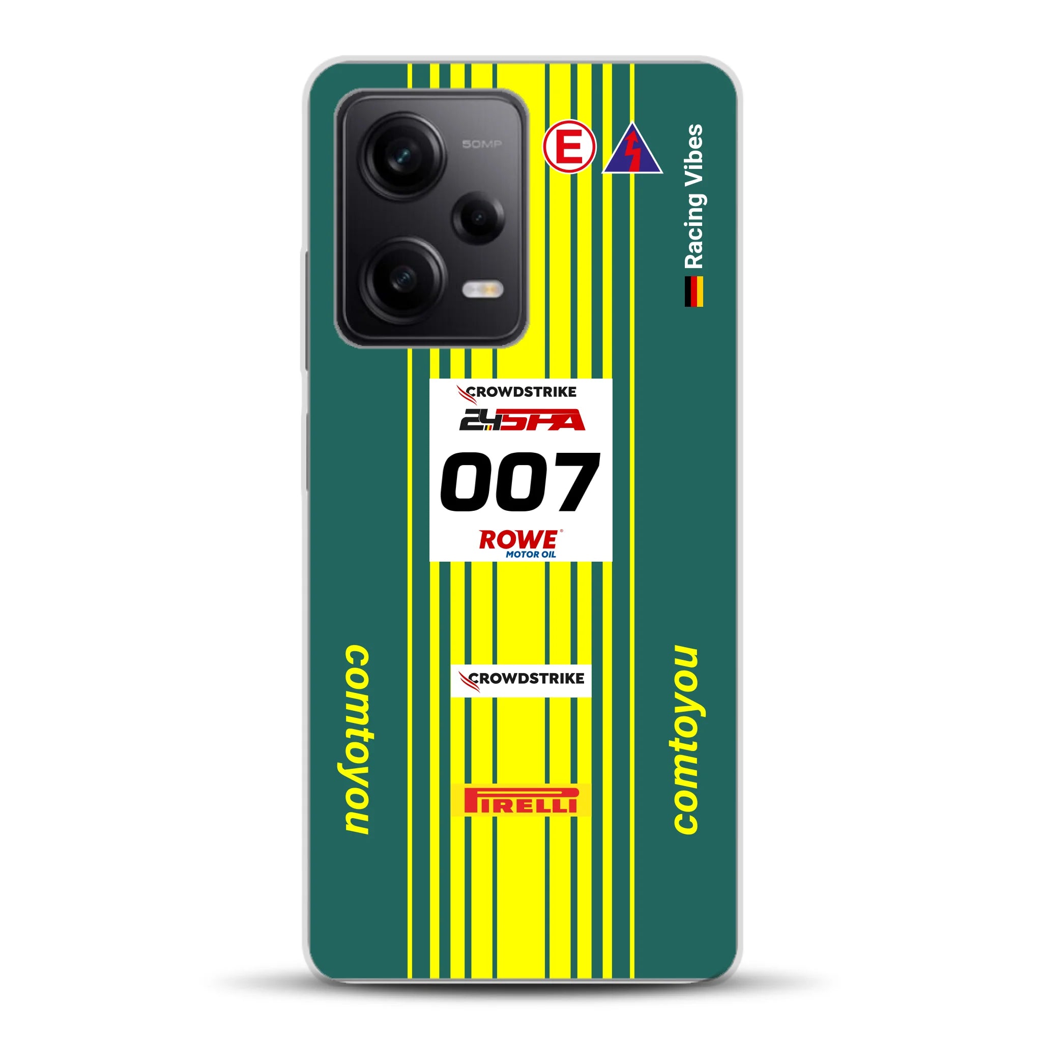Vantage AMR GT3 Evo #007 Livery - Housse de téléphone portable personnalisée pour Xiaomi