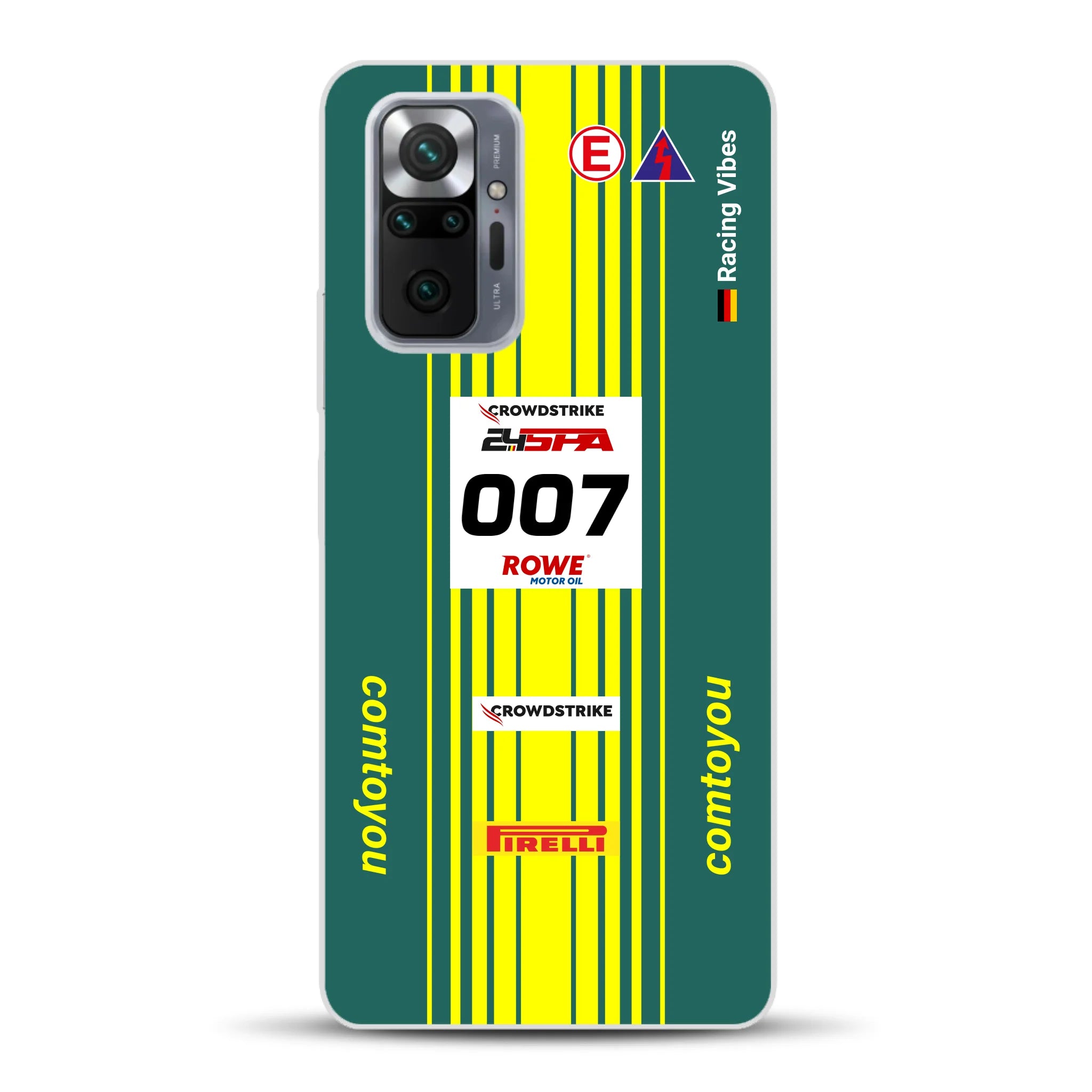 Vantage AMR GT3 Evo #007 Livery - Housse de téléphone portable personnalisée pour Xiaomi