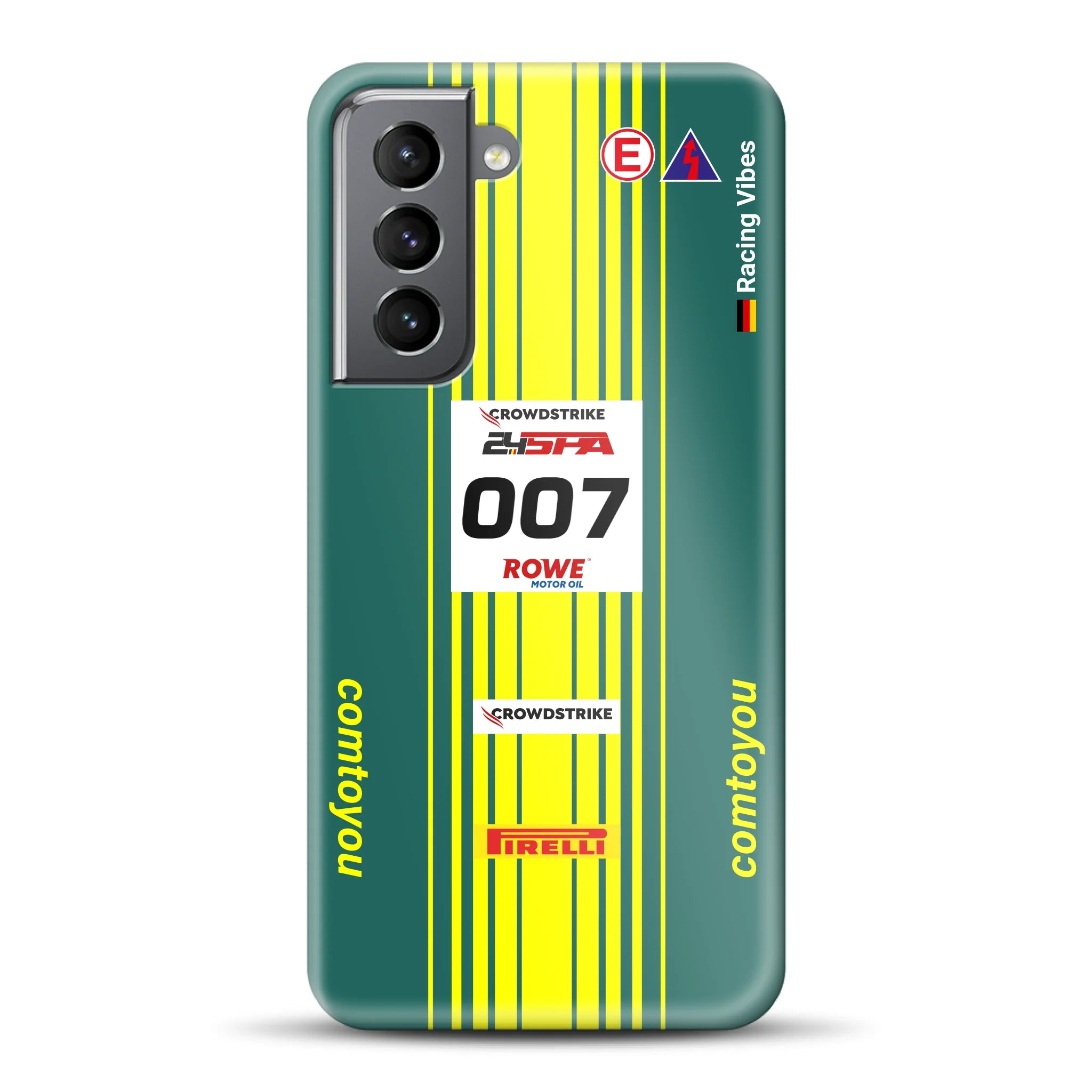 Vantage AMR GT3 Evo #007 Livery - Individuelle Hardcase Hülle für Samsung