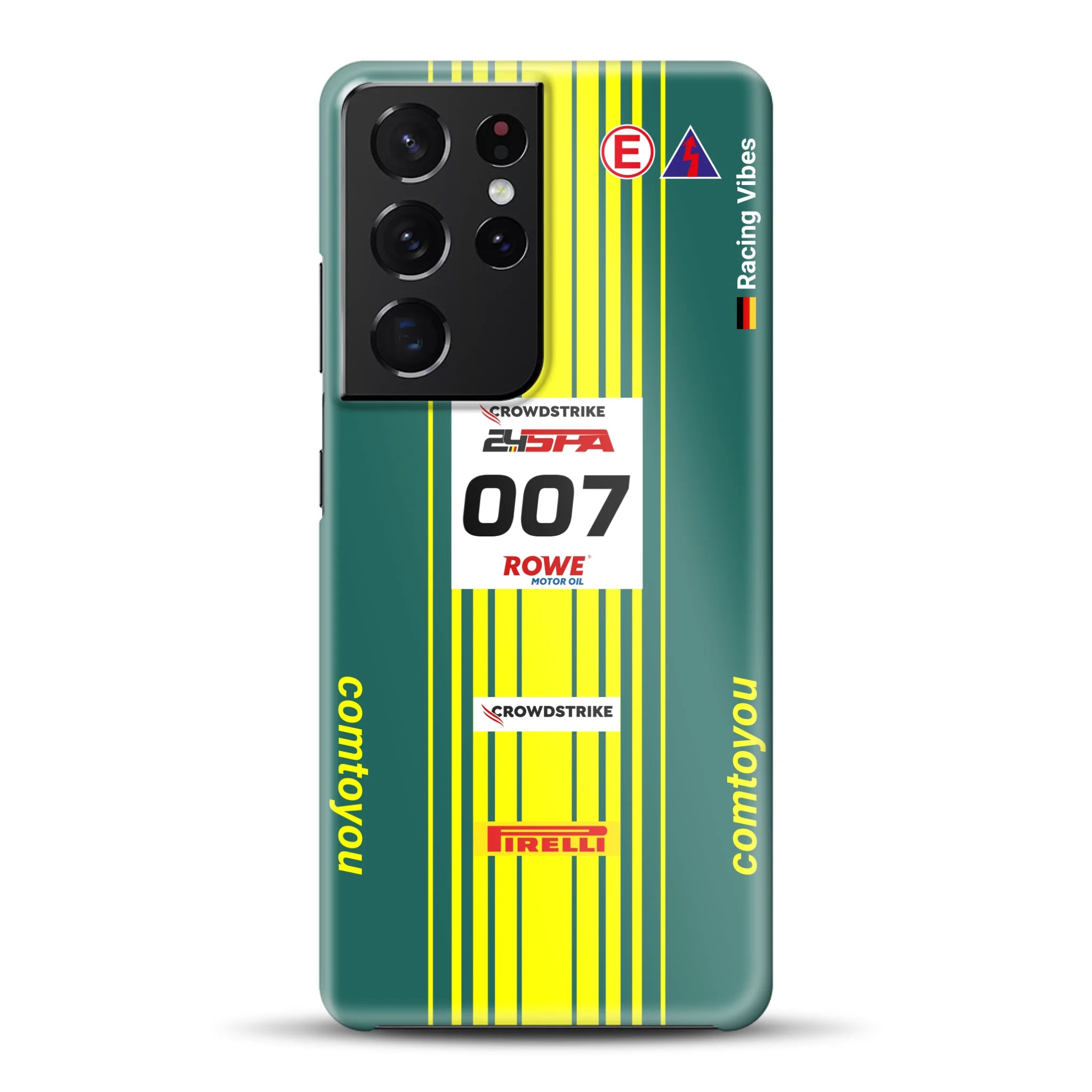Vantage AMR GT3 Evo #007 Livery - Individuelle Hardcase Hülle für Samsung