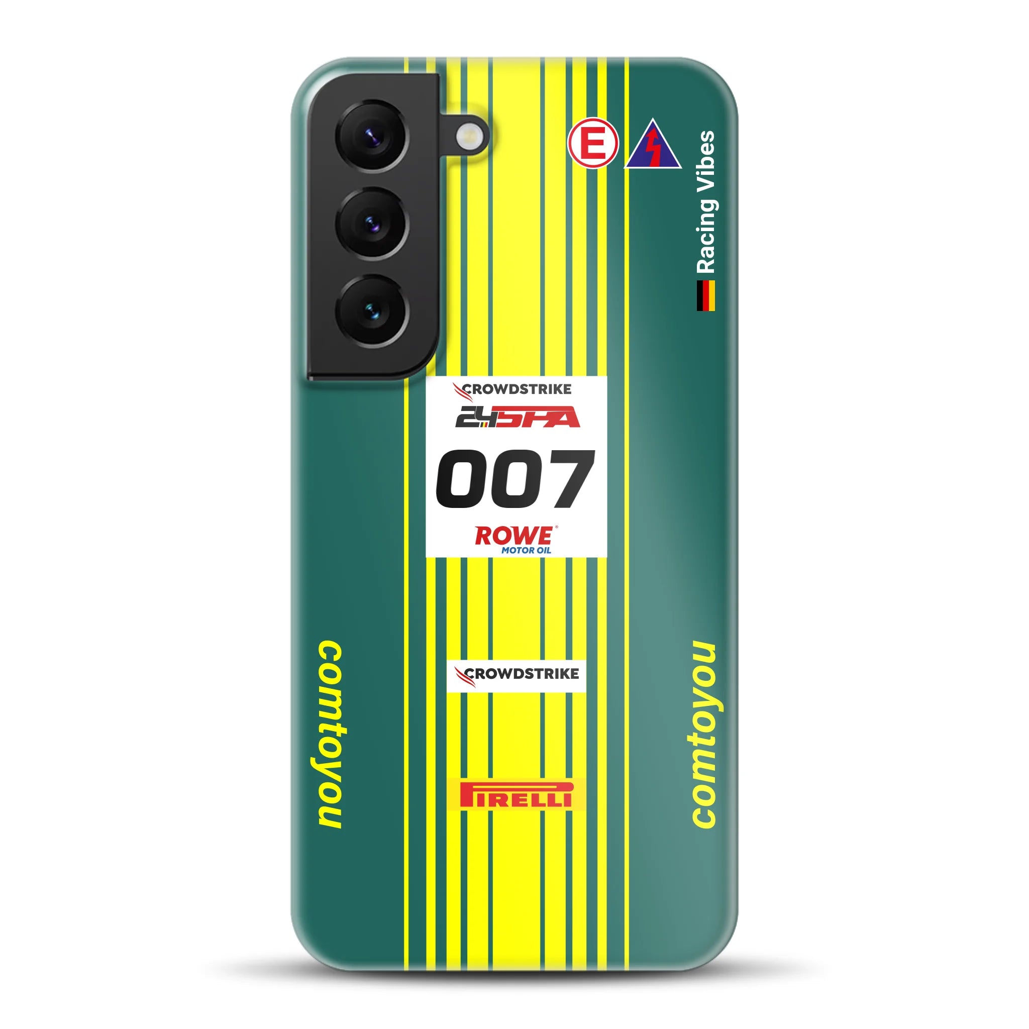 Vantage AMR GT3 Evo #007 Livery - Individuelle Hardcase Hülle für Samsung