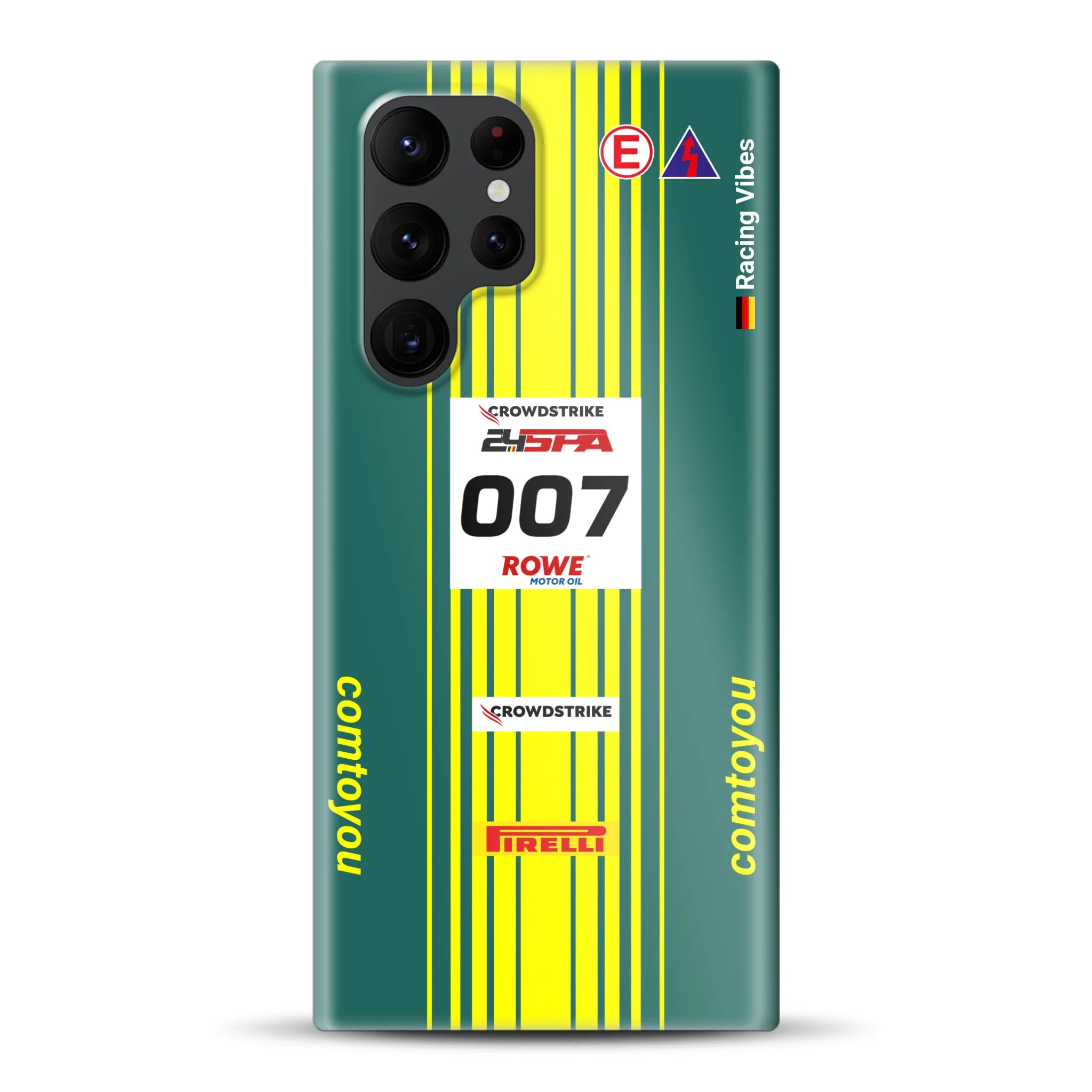 Vantage AMR GT3 Evo #007 Livery - Individuelle Hardcase Hülle für Samsung