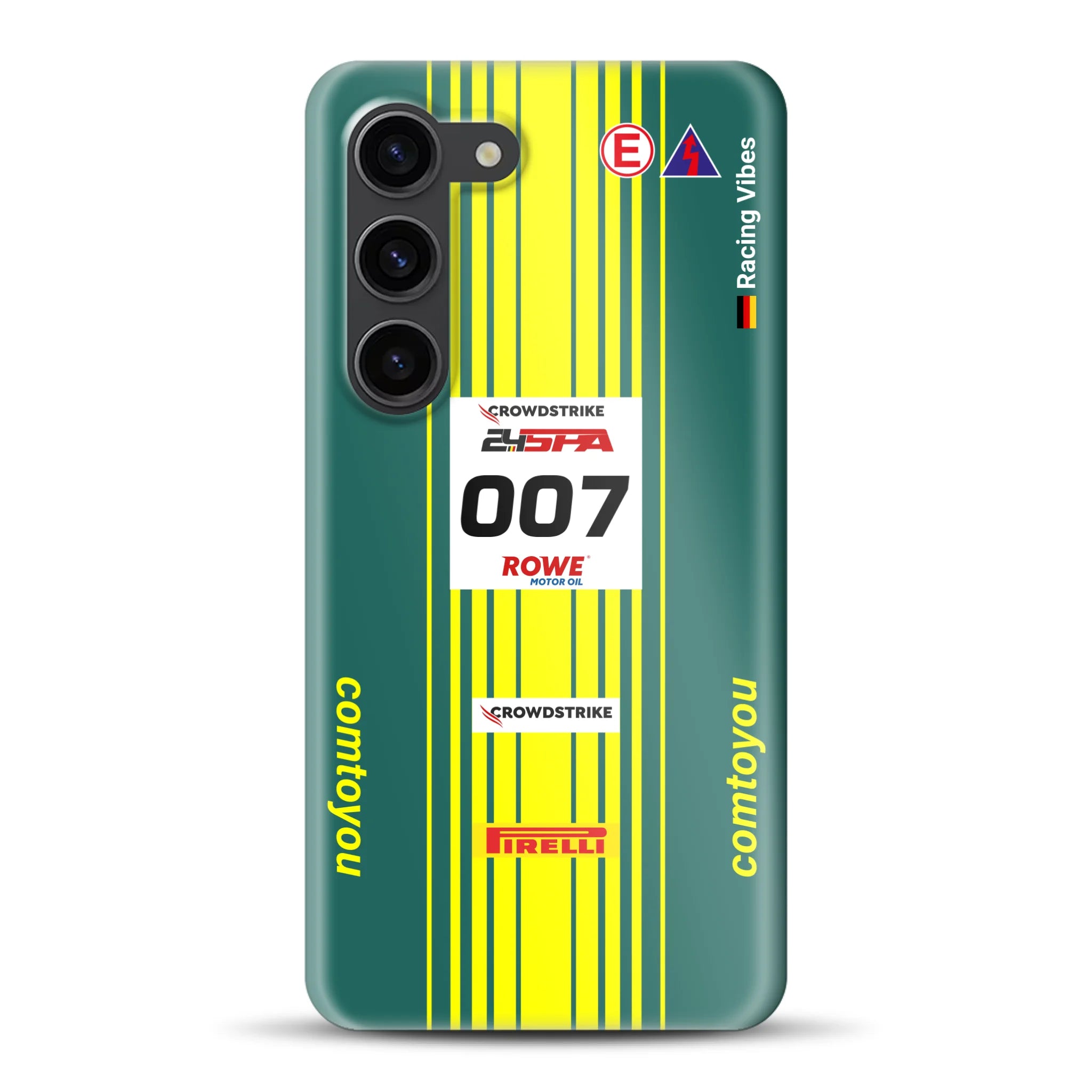 Vantage AMR GT3 Evo #007 Livery - Individuelle Hardcase Hülle für Samsung