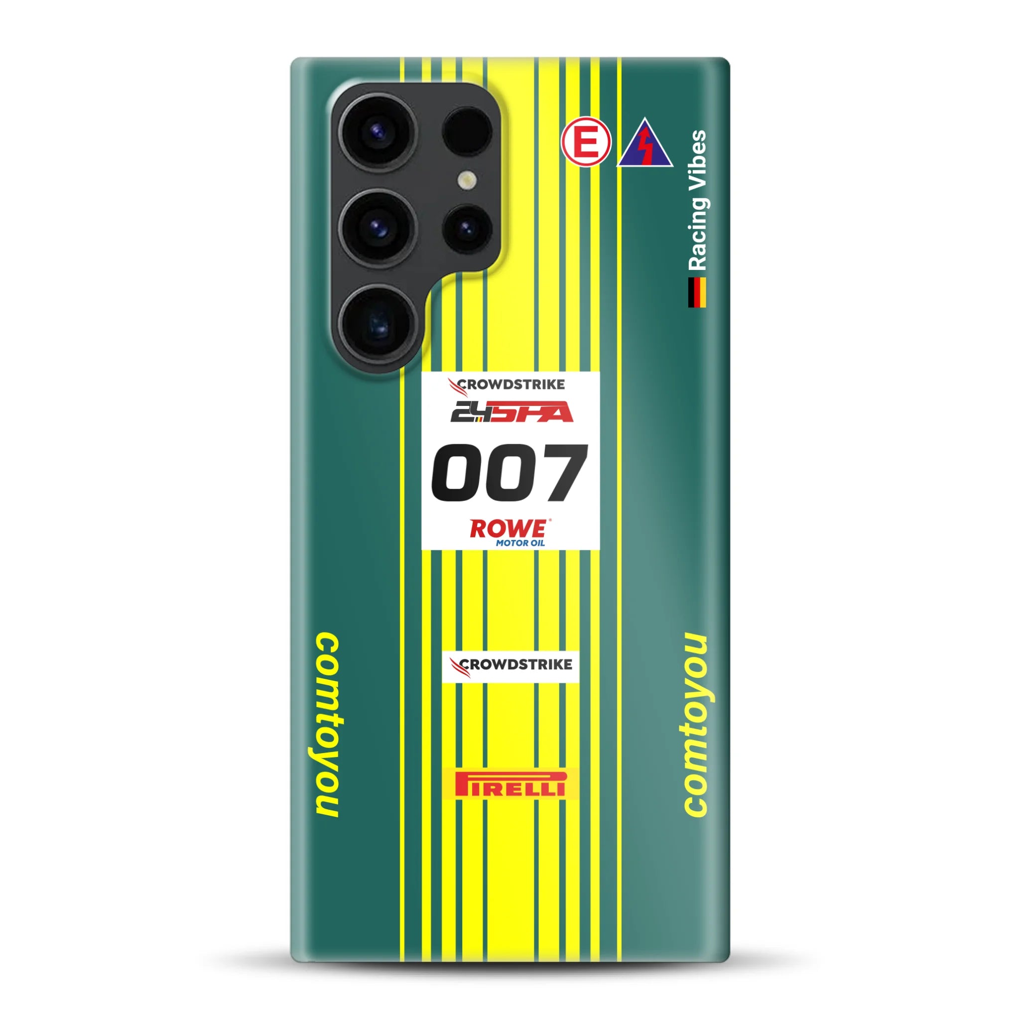 Vantage AMR GT3 Evo #007 Livery - Individuelle Hardcase Hülle für Samsung