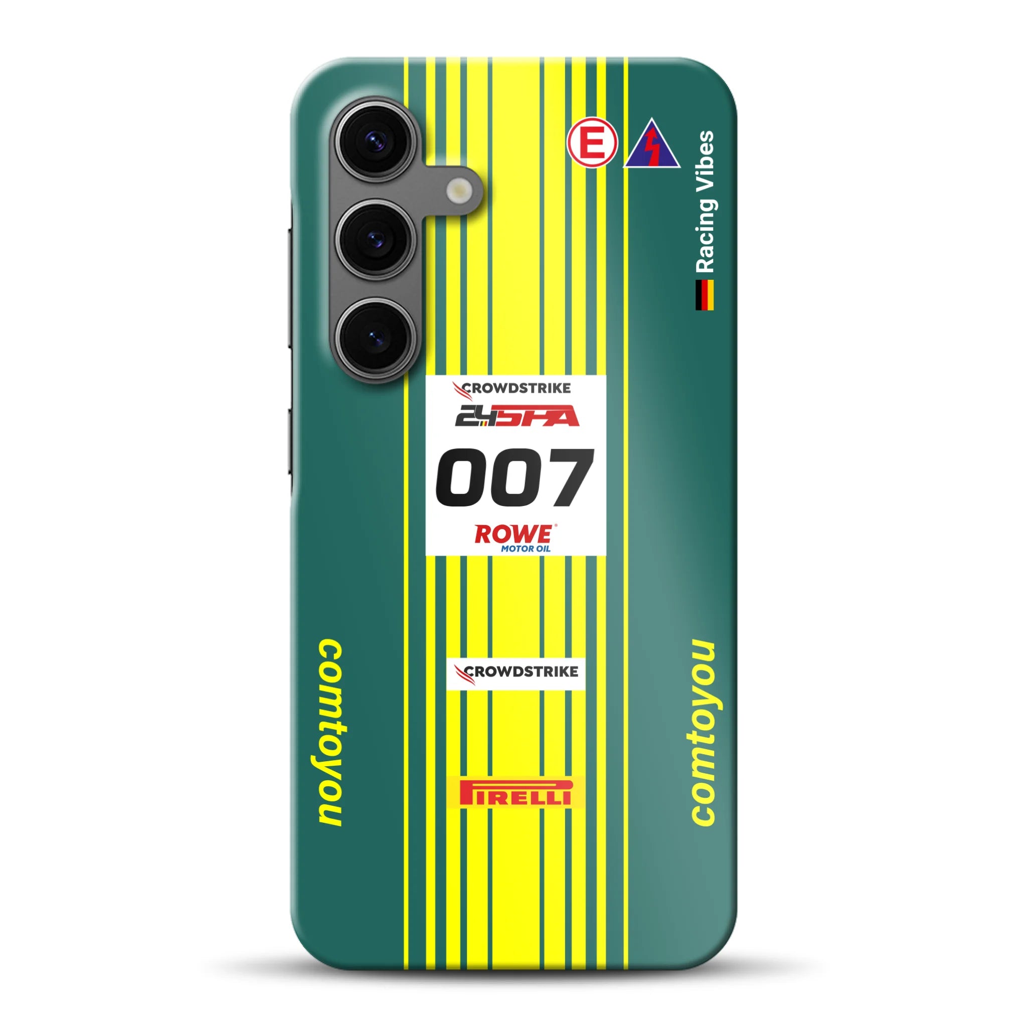 Vantage AMR GT3 Evo #007 Livery - Individuelle Hardcase Hülle für Samsung
