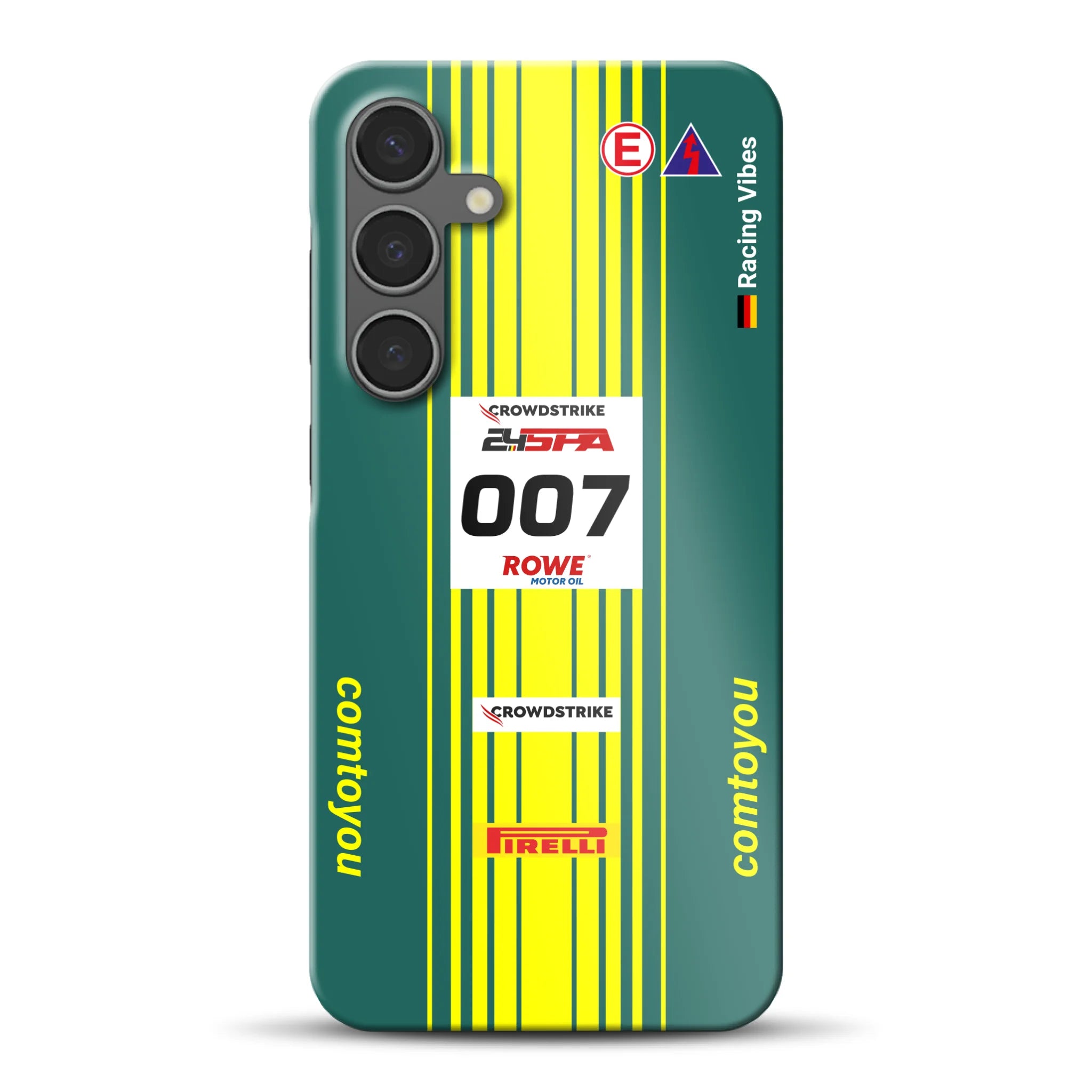 Vantage AMR GT3 Evo #007 Livery - Individuelle Hardcase Hülle für Samsung