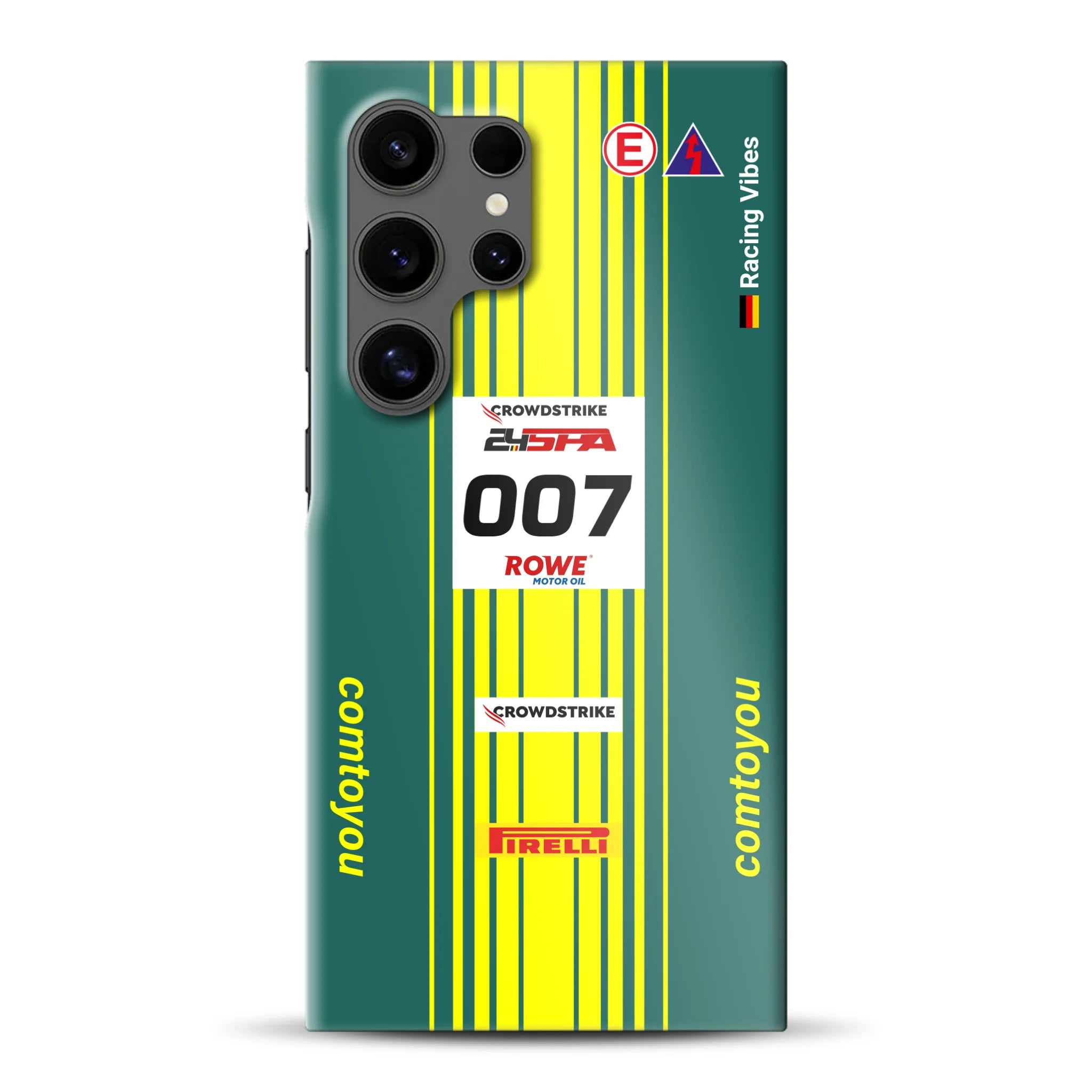 Vantage AMR GT3 Evo #007 Livery - Individuelle Hardcase Hülle für Samsung