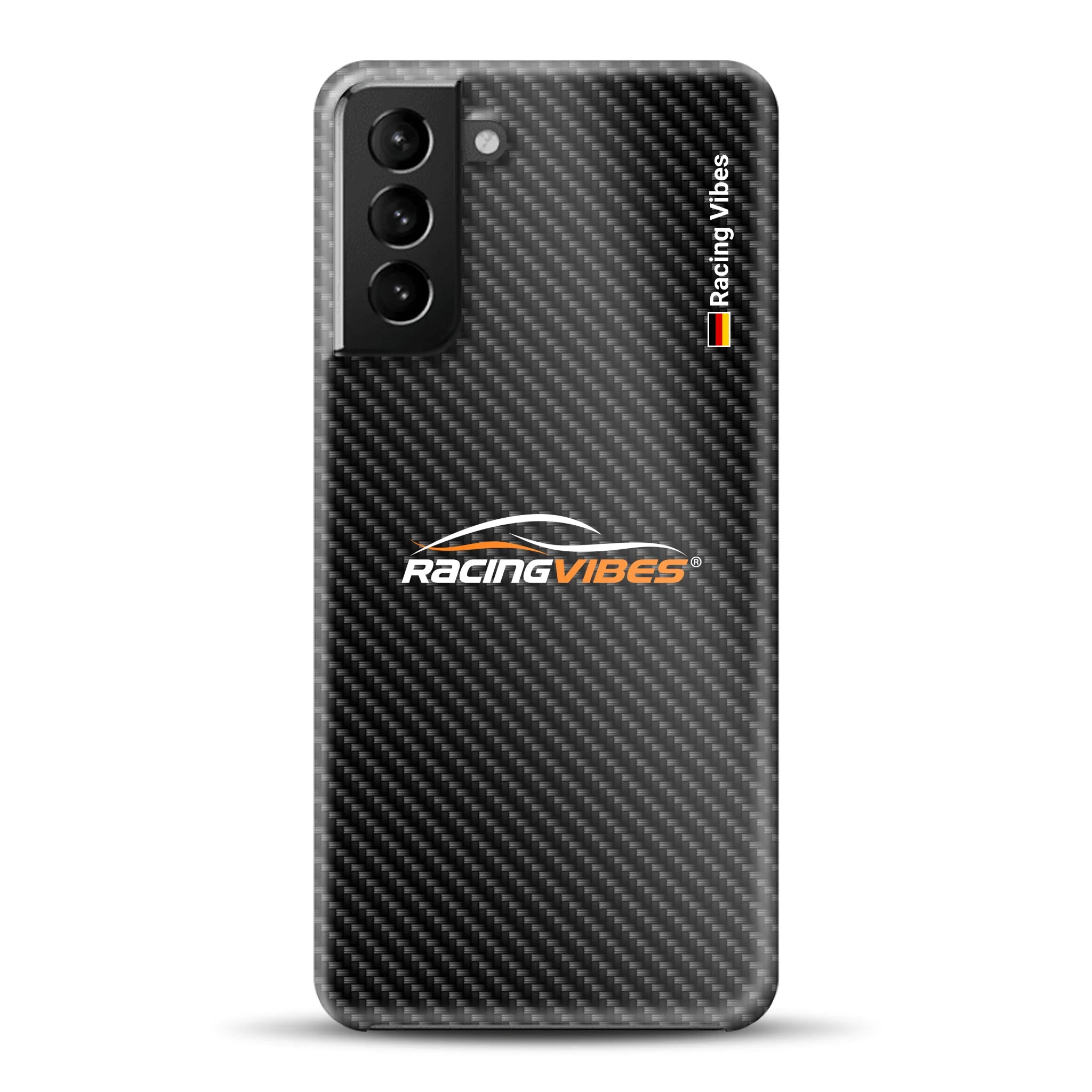 Carbon style mit Logo Upload - Hard case for Samsung