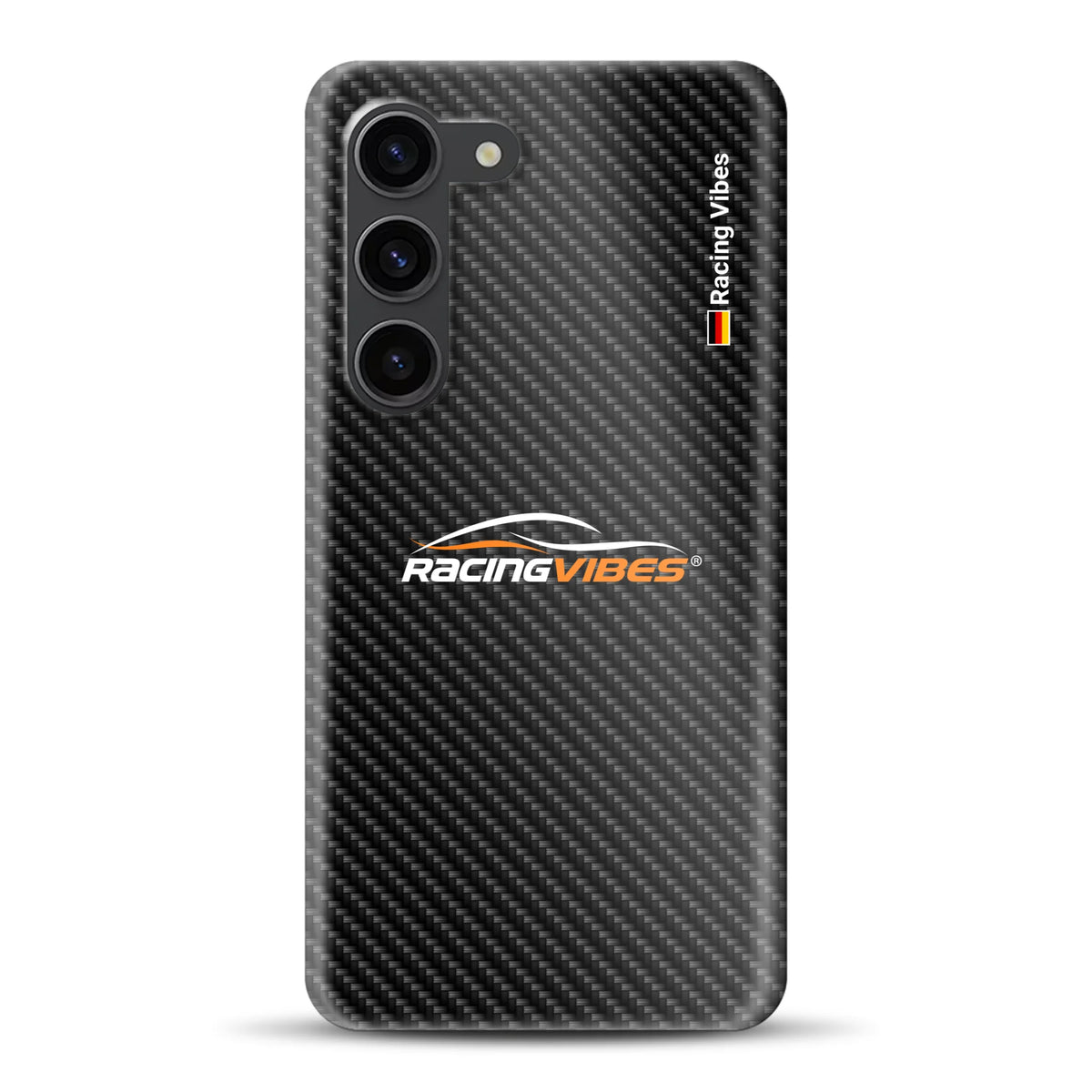 Carbon style mit Logo Upload - Hard case pour Samsung
