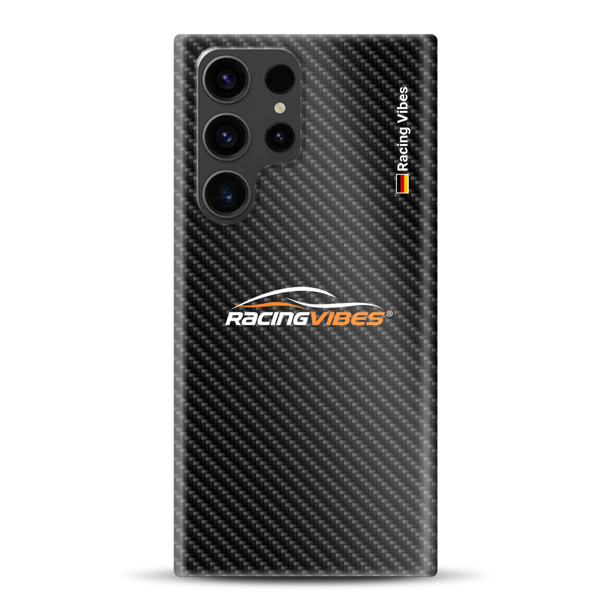 Carbon style mit Logo Upload - Hard case pour Samsung