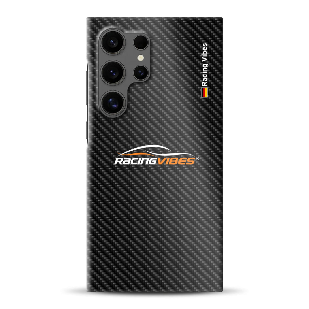 Carbon style mit Logo Upload - Hard case pour Samsung