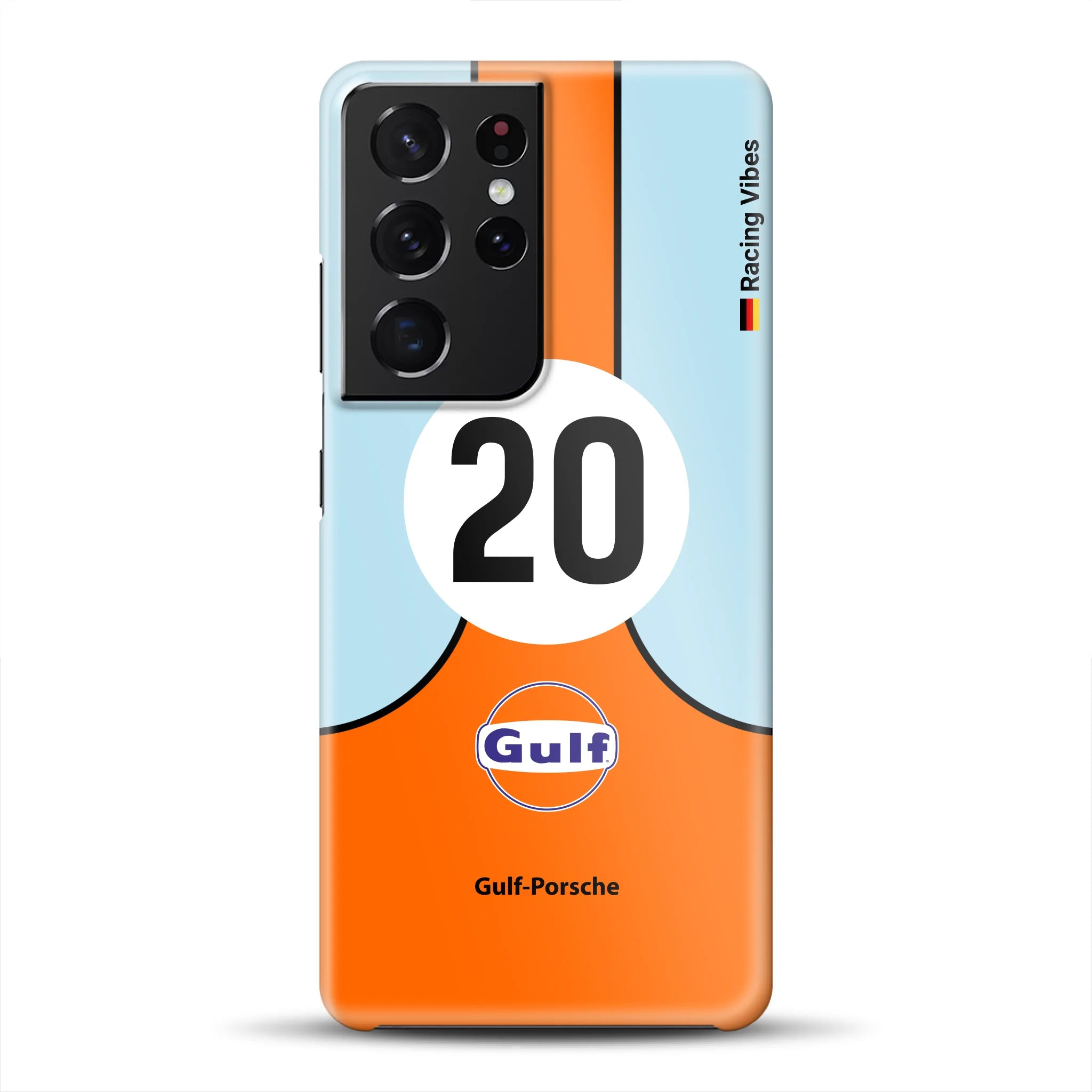 917K #20 Gulf 24h LM 1970 Livery - Individuelle Hardcase Hülle für Samsung
