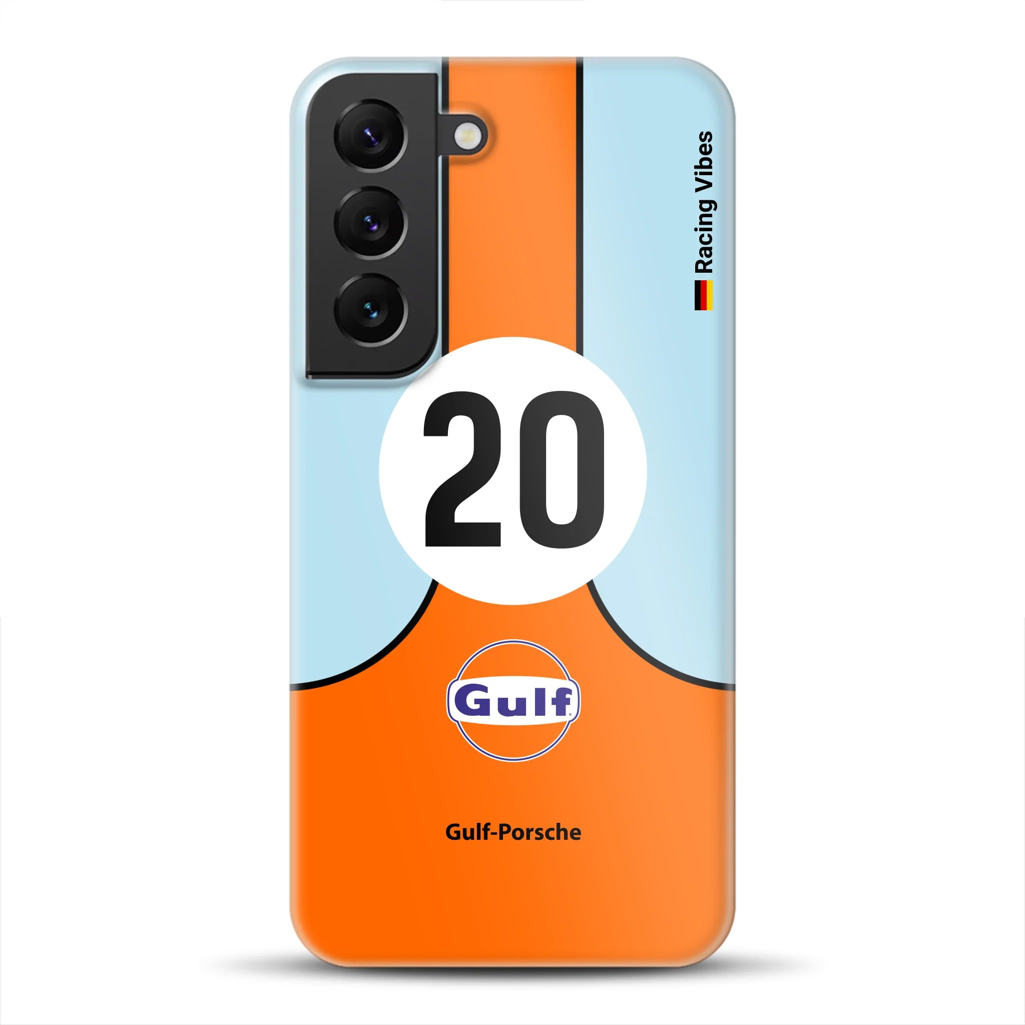 917K #20 Gulf 24h LM 1970 Livery - Individuelle Hardcase Hülle für Samsung