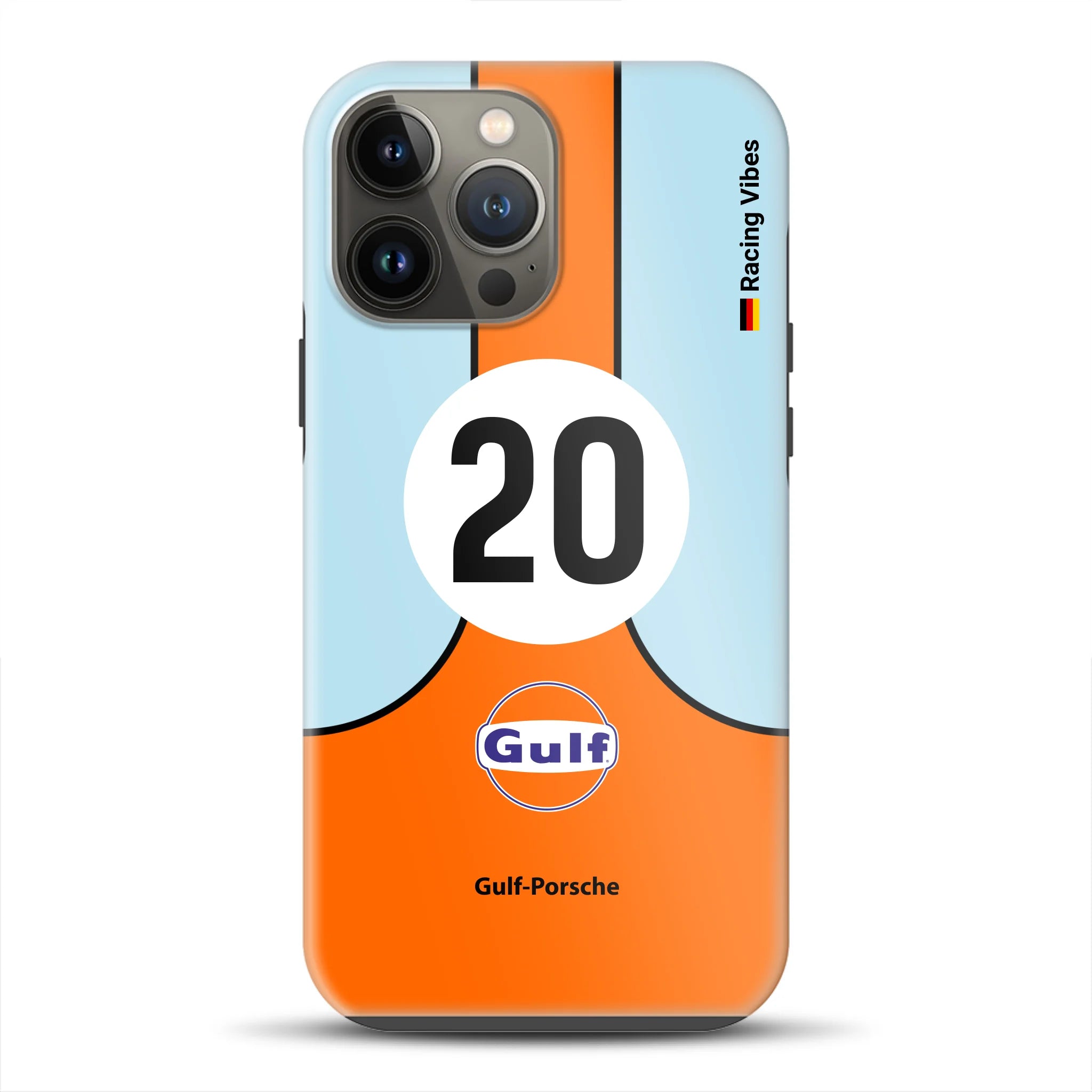 917K #20 Gulf 24h LM 1970 Livery – Custom Premium Case for iPhone