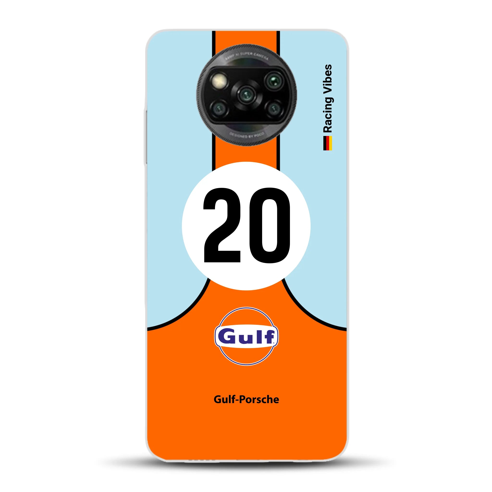 917K #20 Gulf 24h LM 1970 Livery - Individuelle Handyhülle für Xiaomi