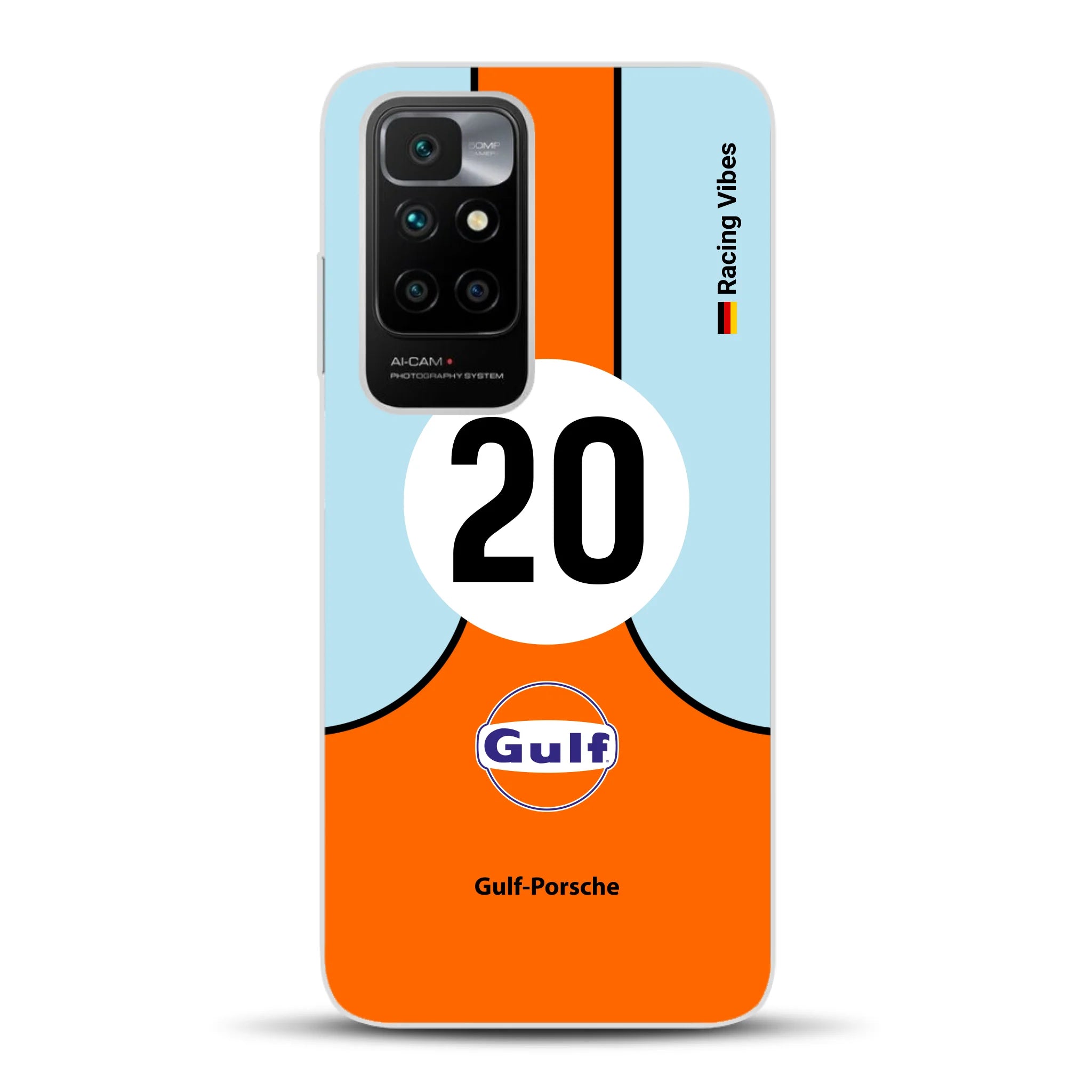 917K #20 Gulf 24h LM 1970 Livery - Individuelle Handyhülle für Xiaomi
