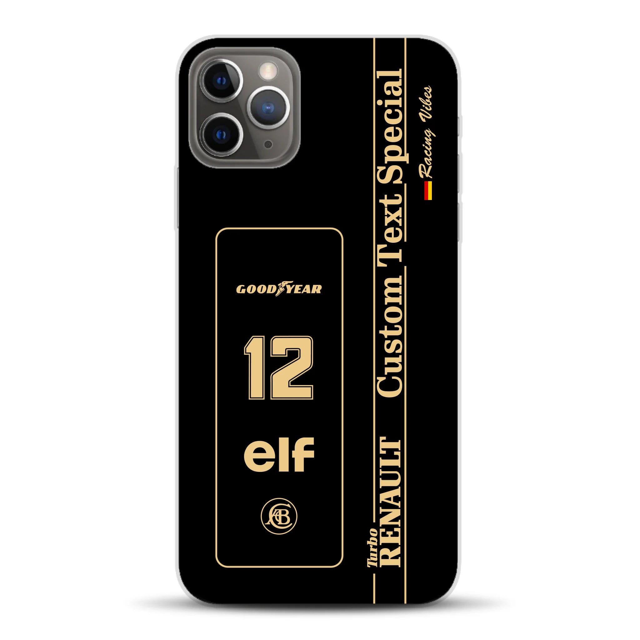 Lotus 97T/98T Senna F1 Livery - Custodia per cellulare personalizzata per iPhone