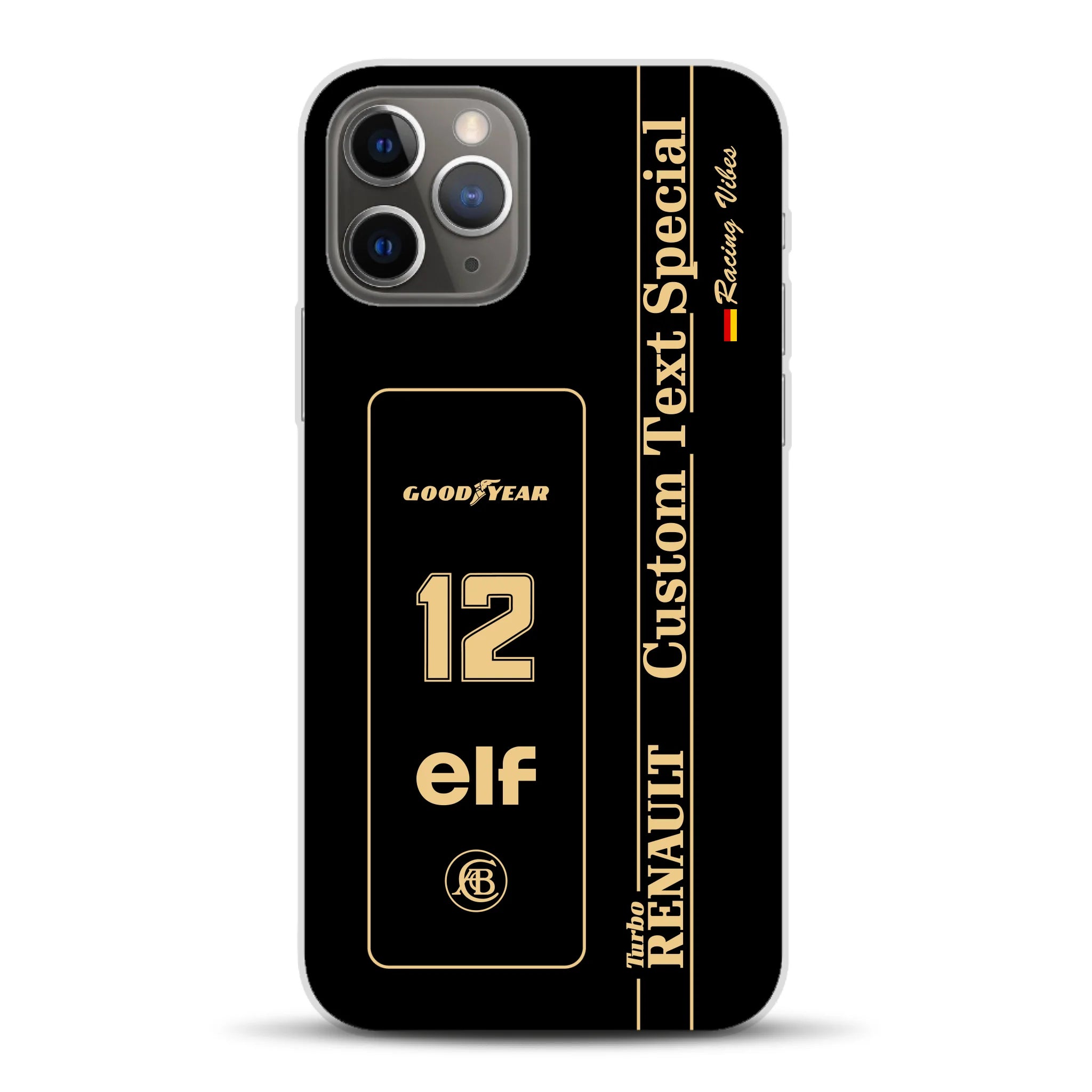 Lotus 97T/98T Senna F1 Livery - Custodia per cellulare personalizzata per iPhone