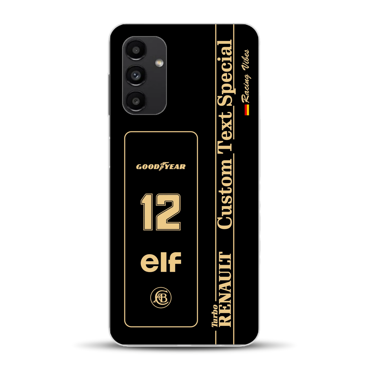 Lotus 97T/98T Senna F1 Livery - Custodia per cellulare personalizzata per Samsung