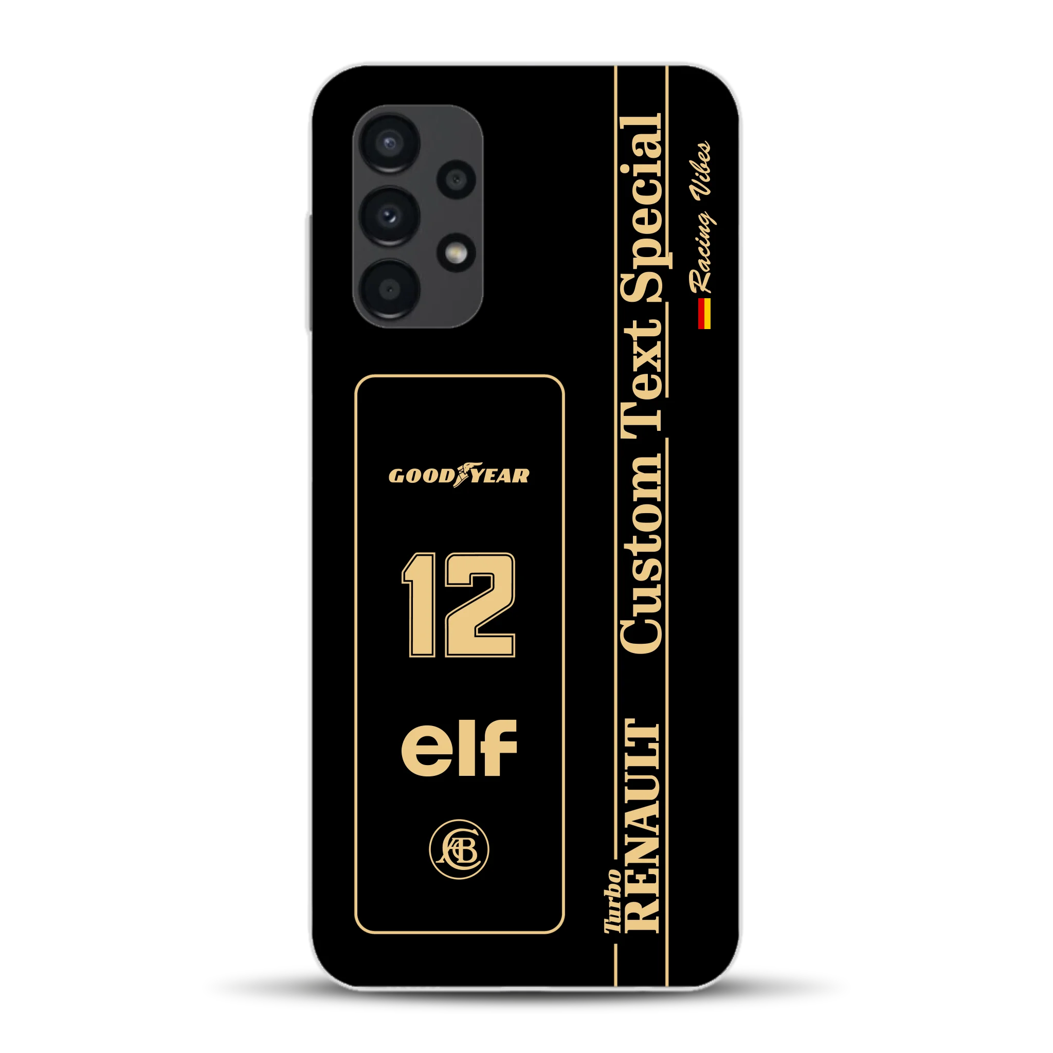 Lotus 97T/98T Senna F1 Livery - Custodia per cellulare personalizzata per Samsung