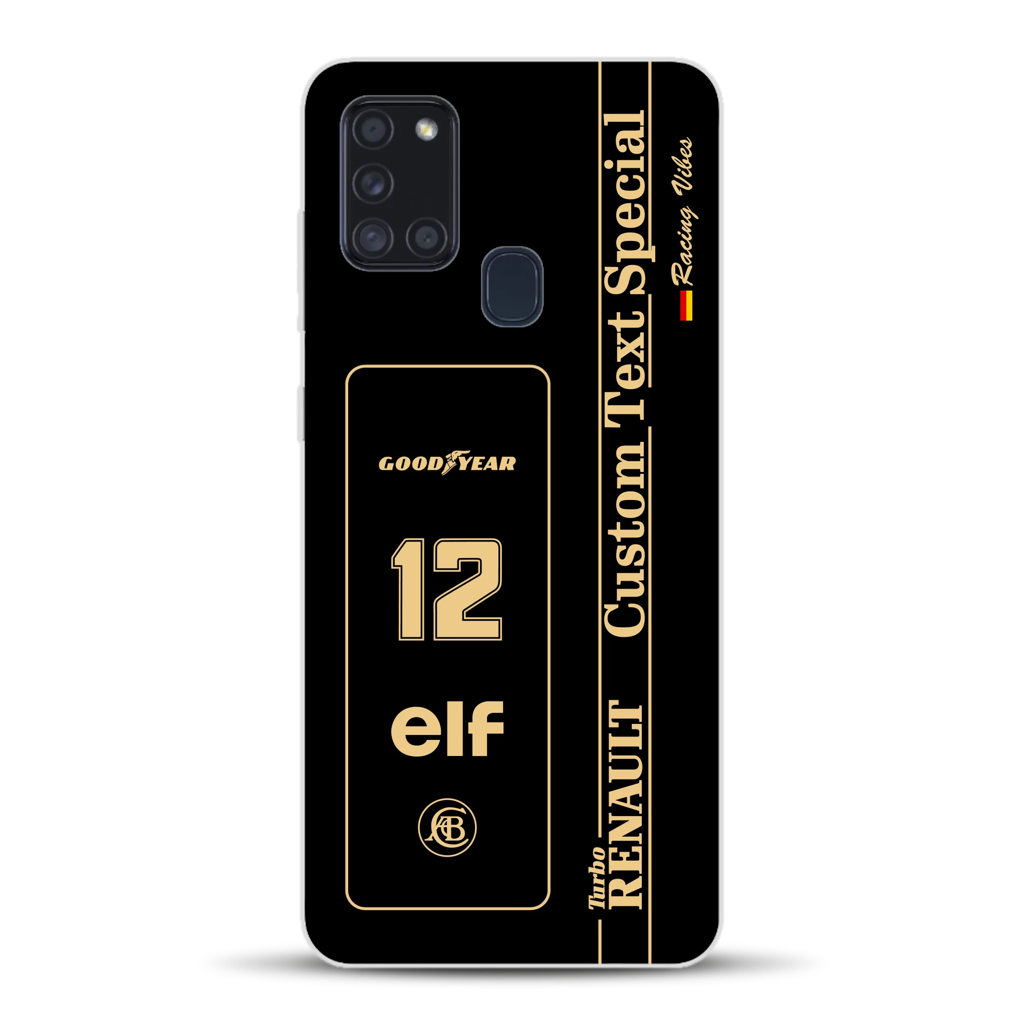 Lotus 97T/98T Senna F1 Livery - Custodia per cellulare personalizzata per Samsung