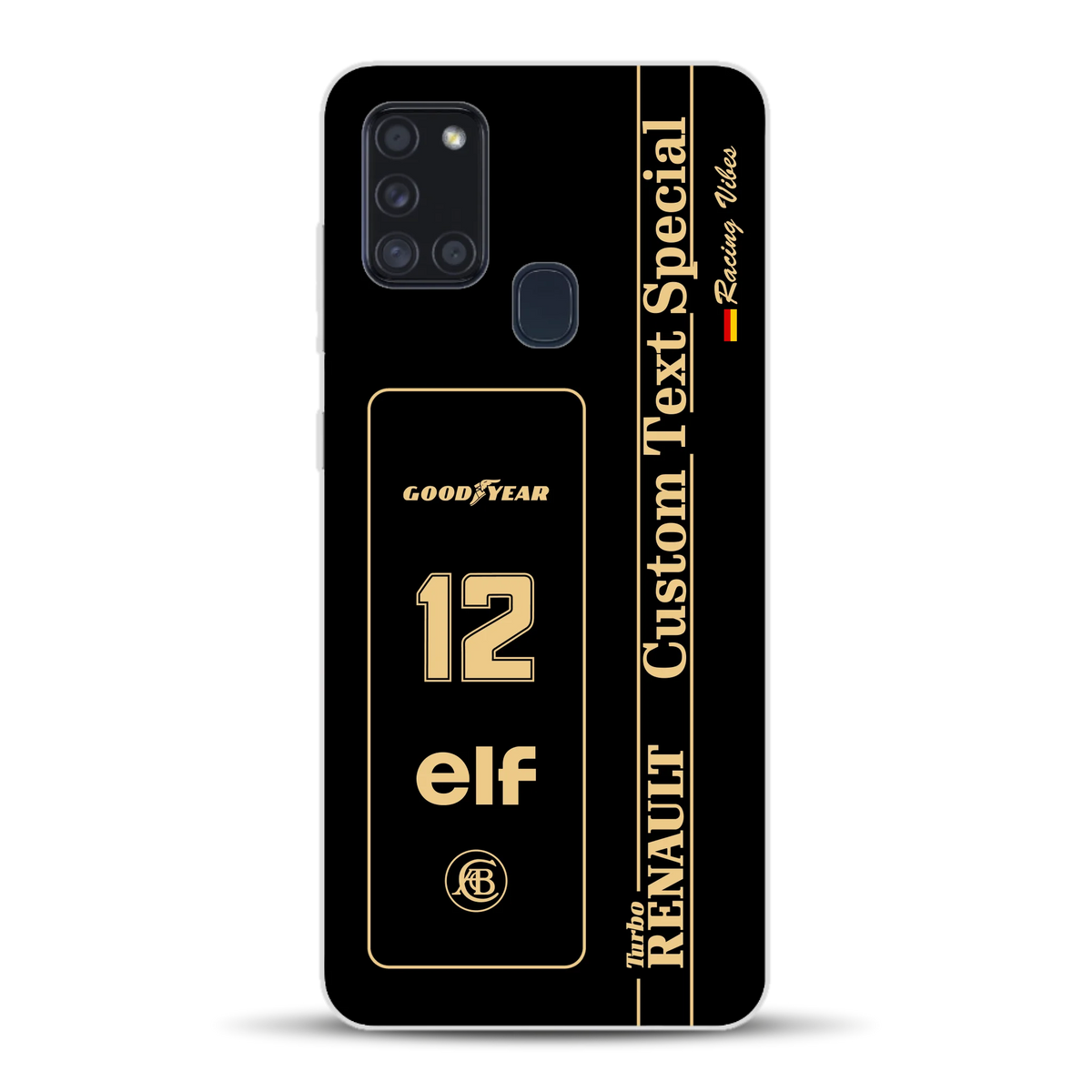 Lotus 97T/98T Senna F1 Livery - Custodia per cellulare personalizzata per Samsung
