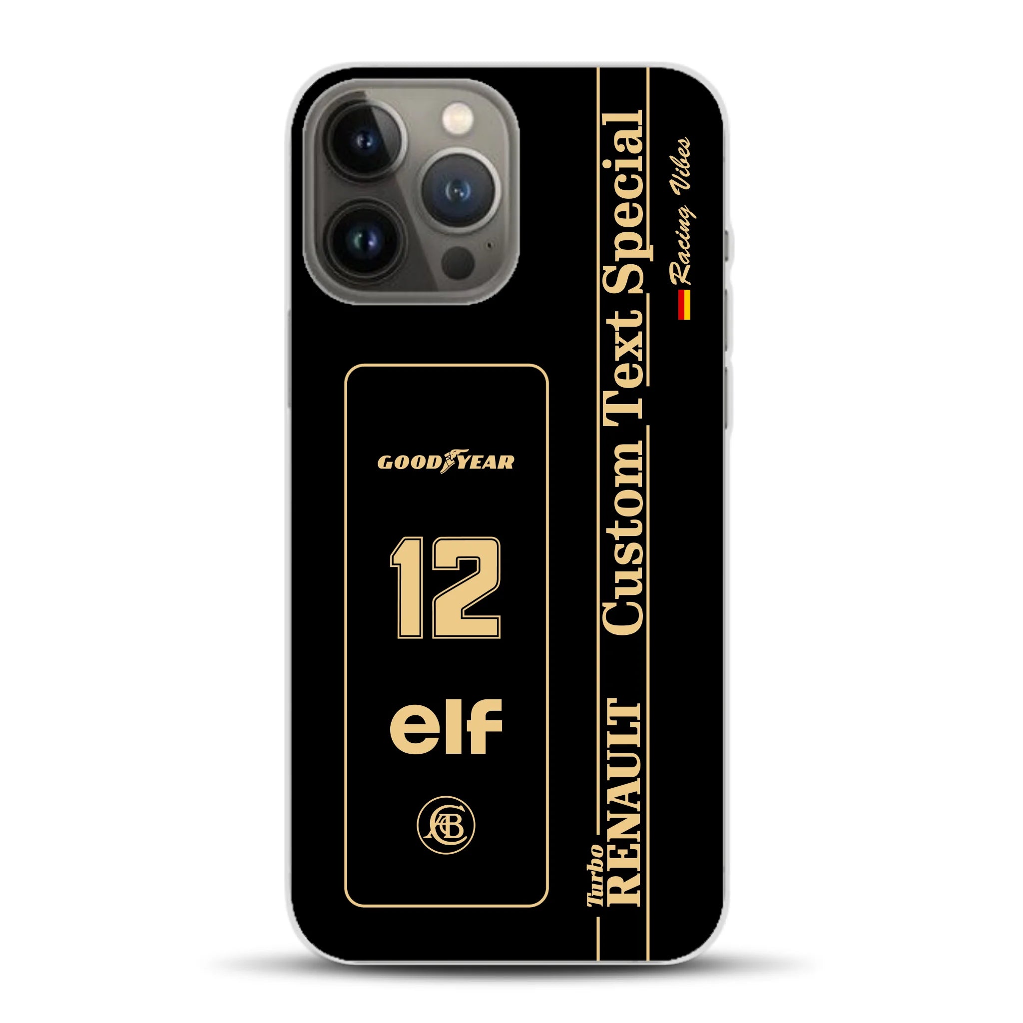 Lotus 97T/98T Senna F1 Livery - Custodia per cellulare personalizzata per iPhone