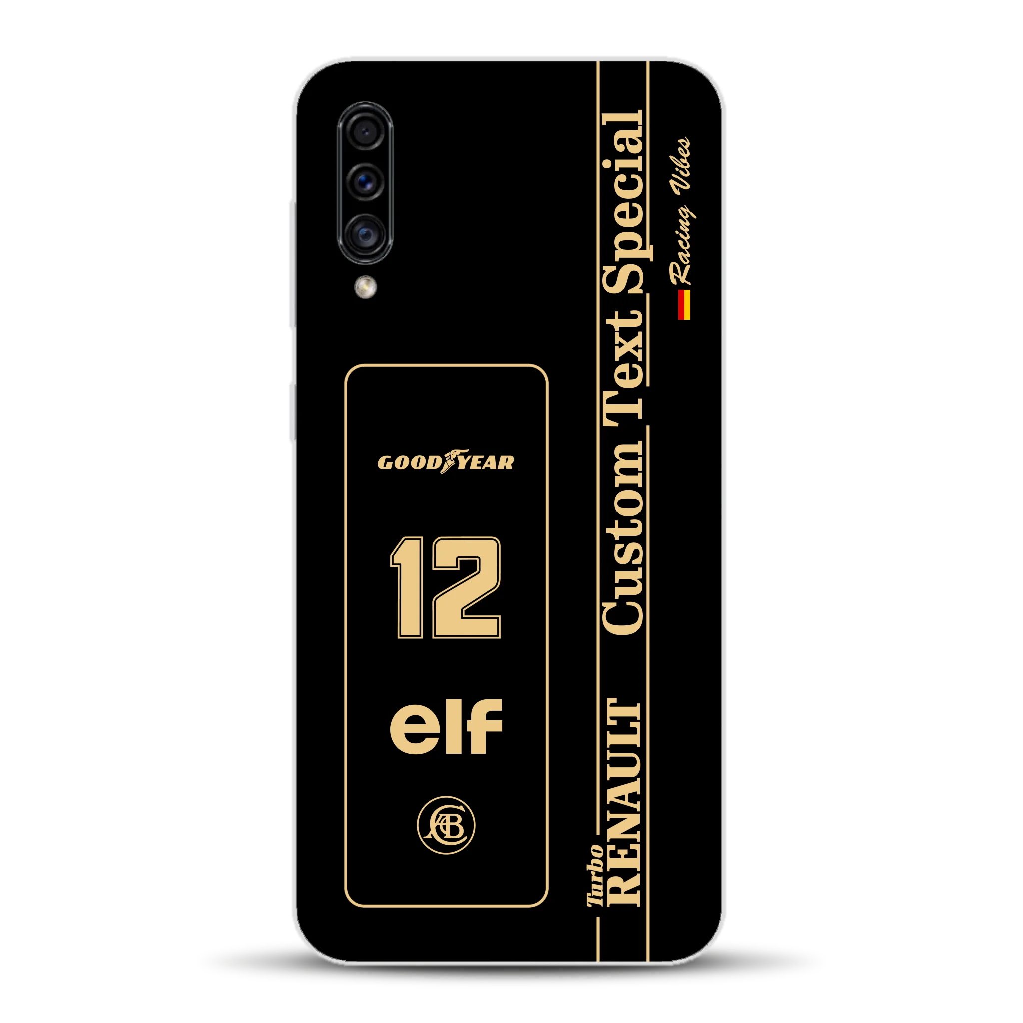 Lotus 97T/98T Senna F1 Livery - Custodia per cellulare personalizzata per Samsung