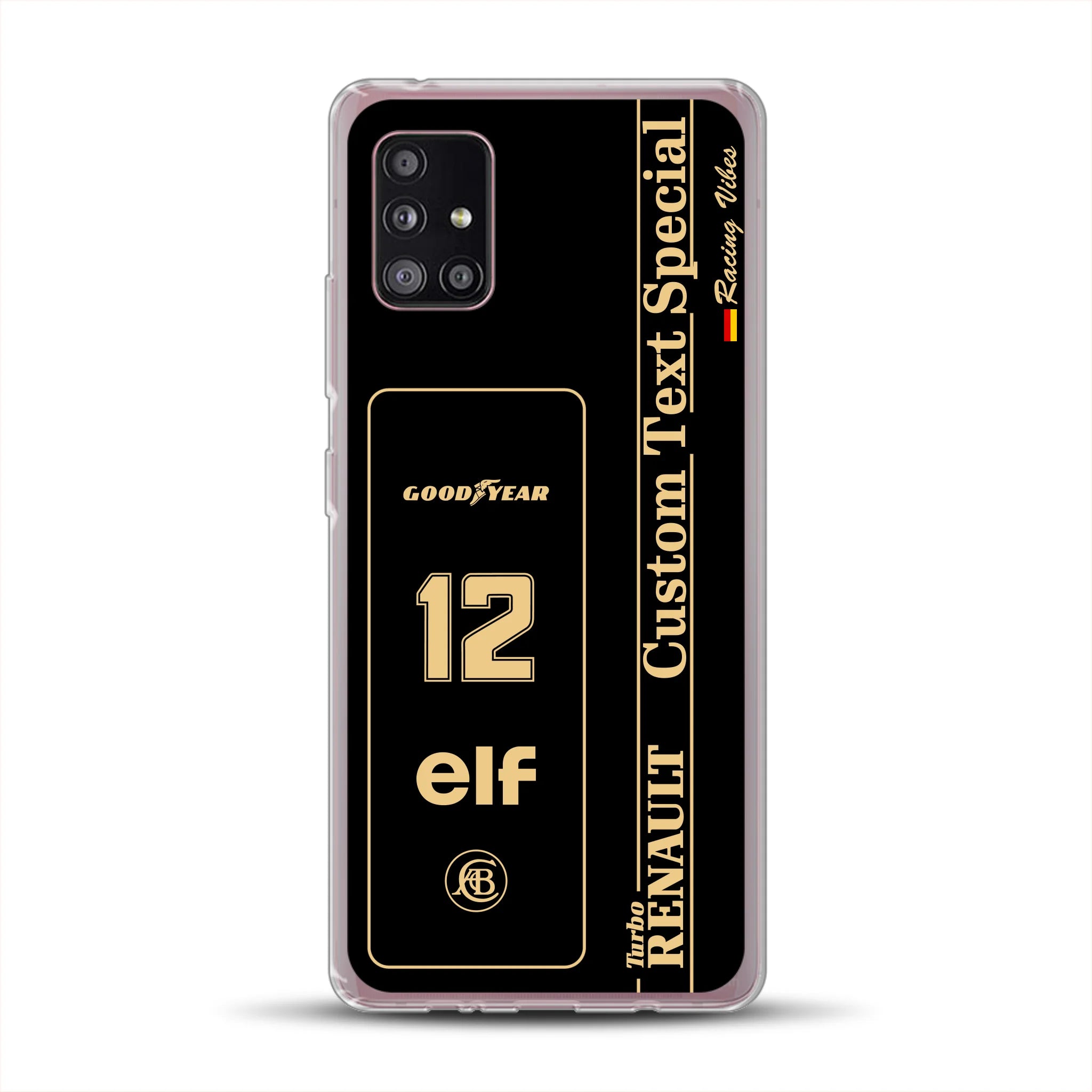 Lotus 97T/98T Senna F1 Livery - Custodia per cellulare personalizzata per Samsung