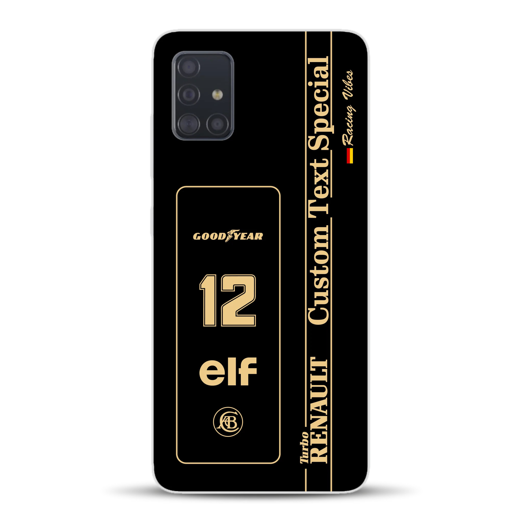 Lotus 97T/98T Senna F1 Livery - Custodia per cellulare personalizzata per Samsung