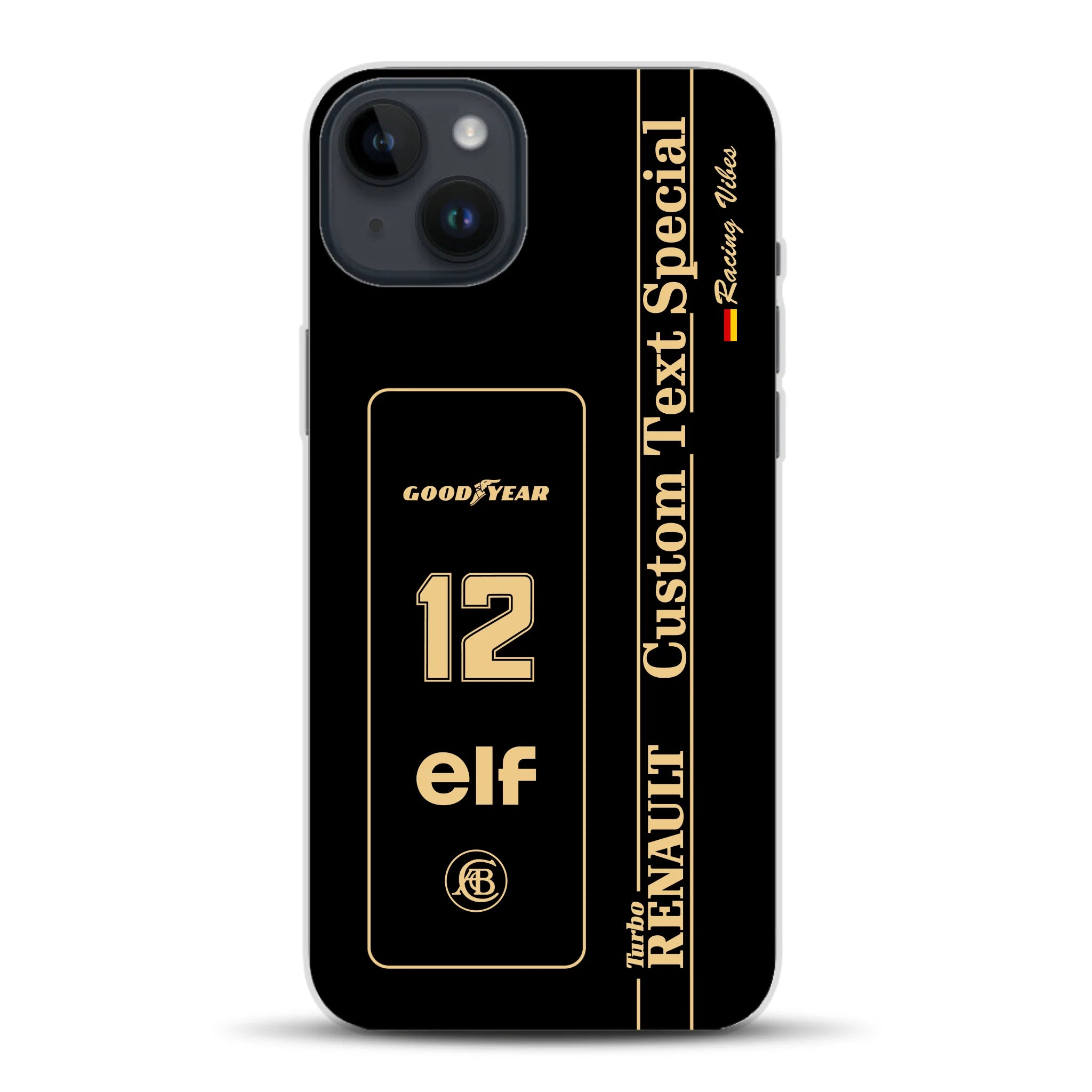 Lotus 97T/98T Senna F1 Livery - Custodia per cellulare personalizzata per iPhone