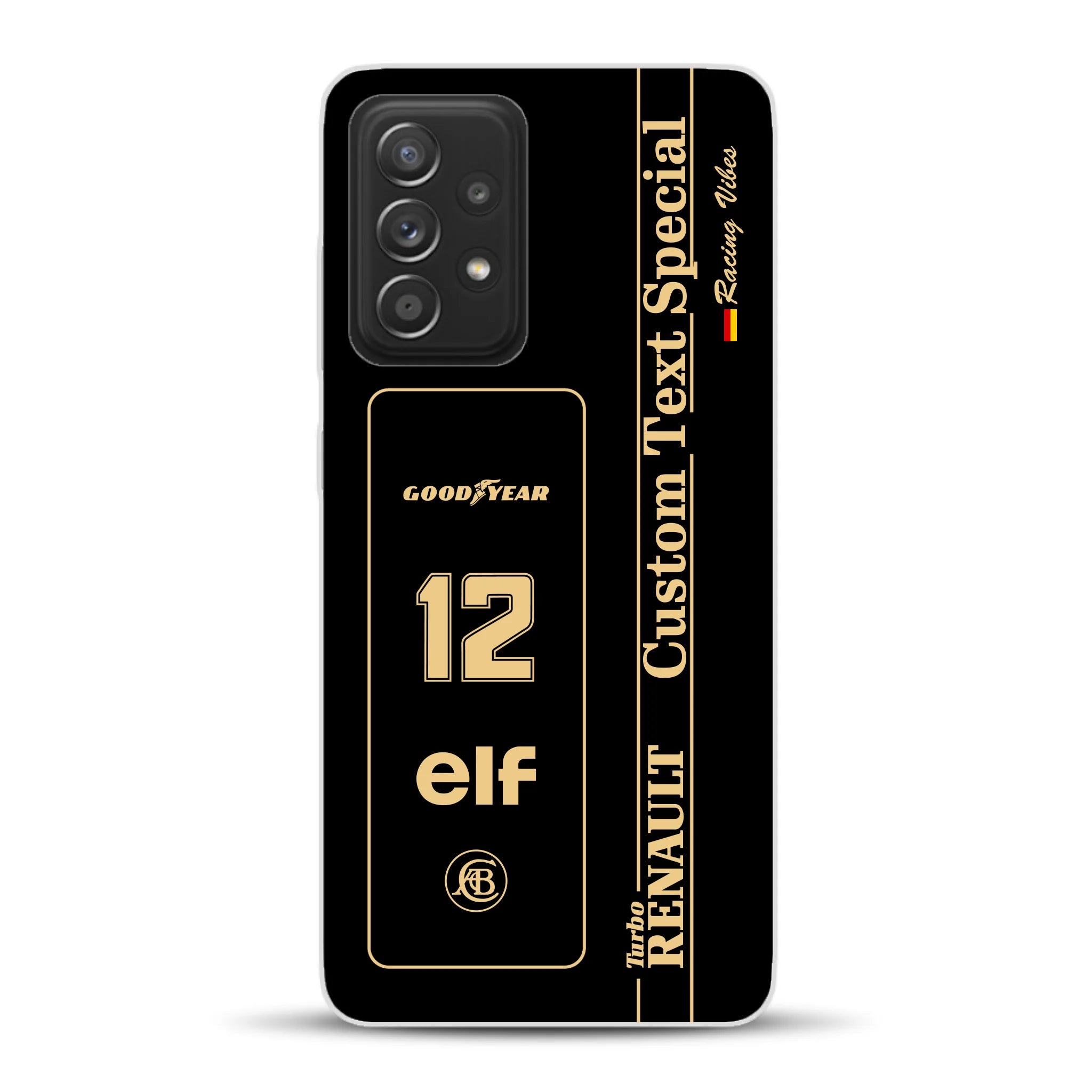 Lotus 97T/98T Senna F1 Livery - Custodia per cellulare personalizzata per Samsung