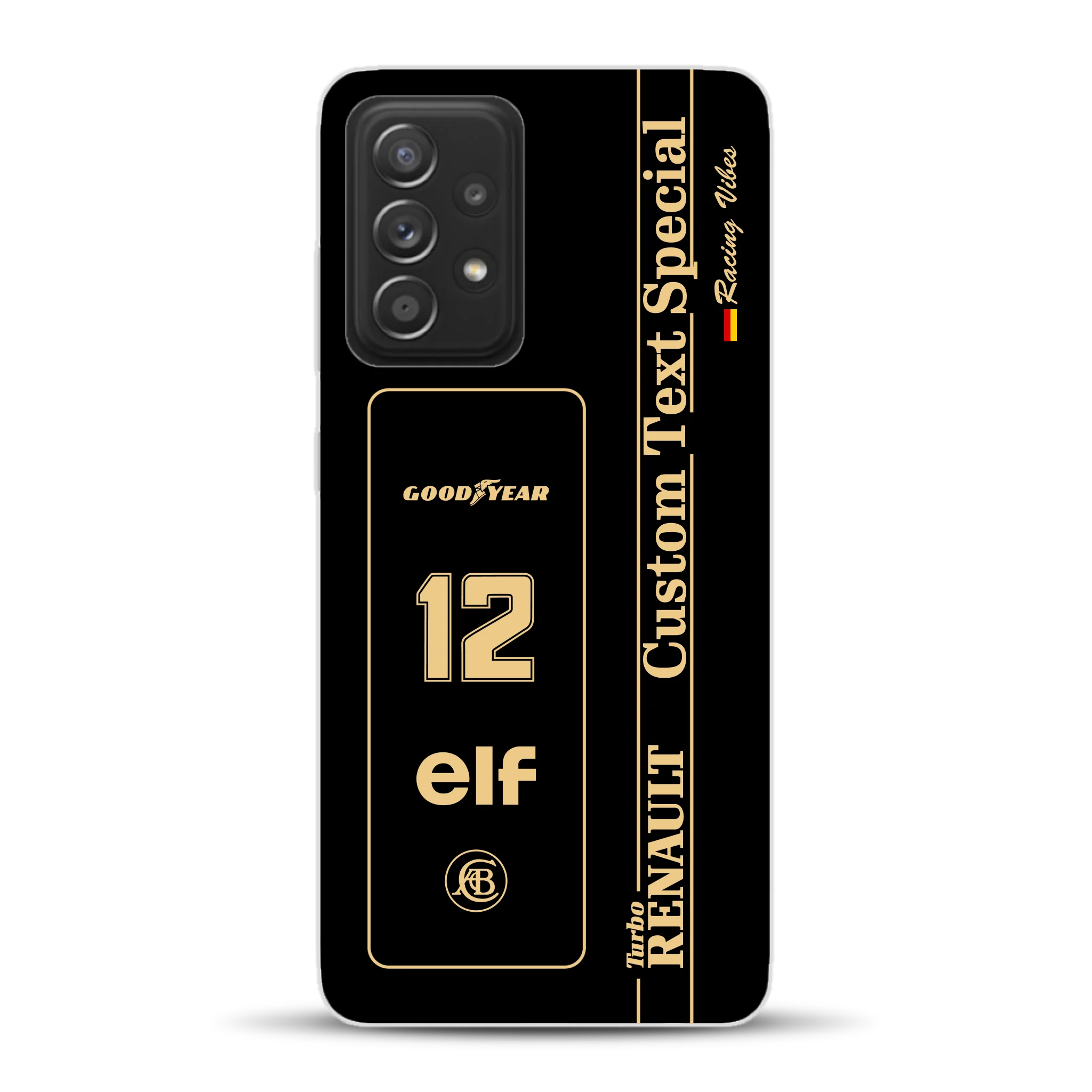 Lotus 97T/98T Senna F1 Livery - Custodia per cellulare personalizzata per Samsung