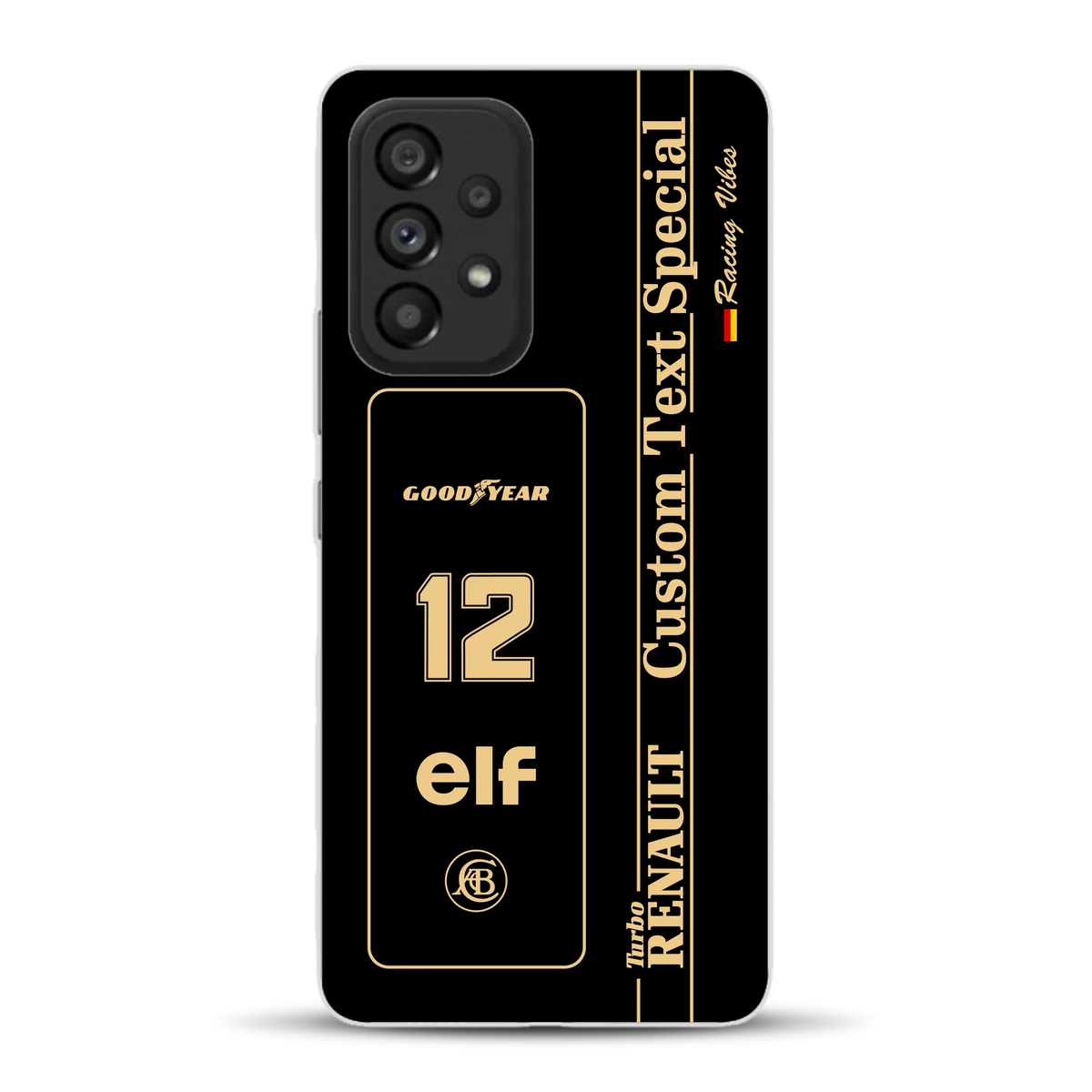 Lotus 97T/98T Senna F1 Livery - Custodia per cellulare personalizzata per Samsung