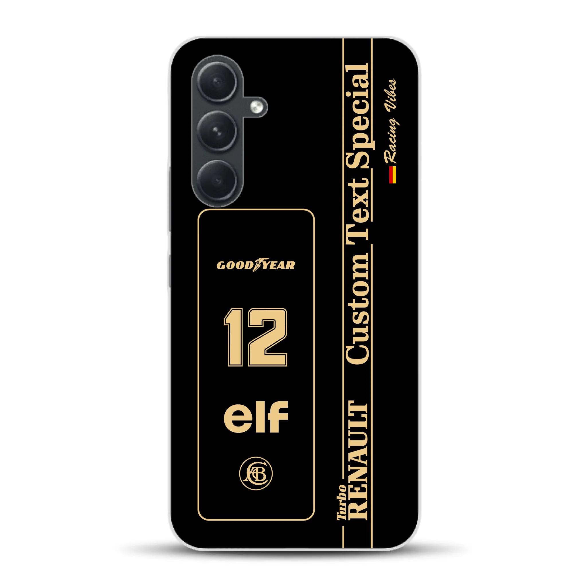 Lotus 97T/98T Senna F1 Livery - Custodia per cellulare personalizzata per Samsung